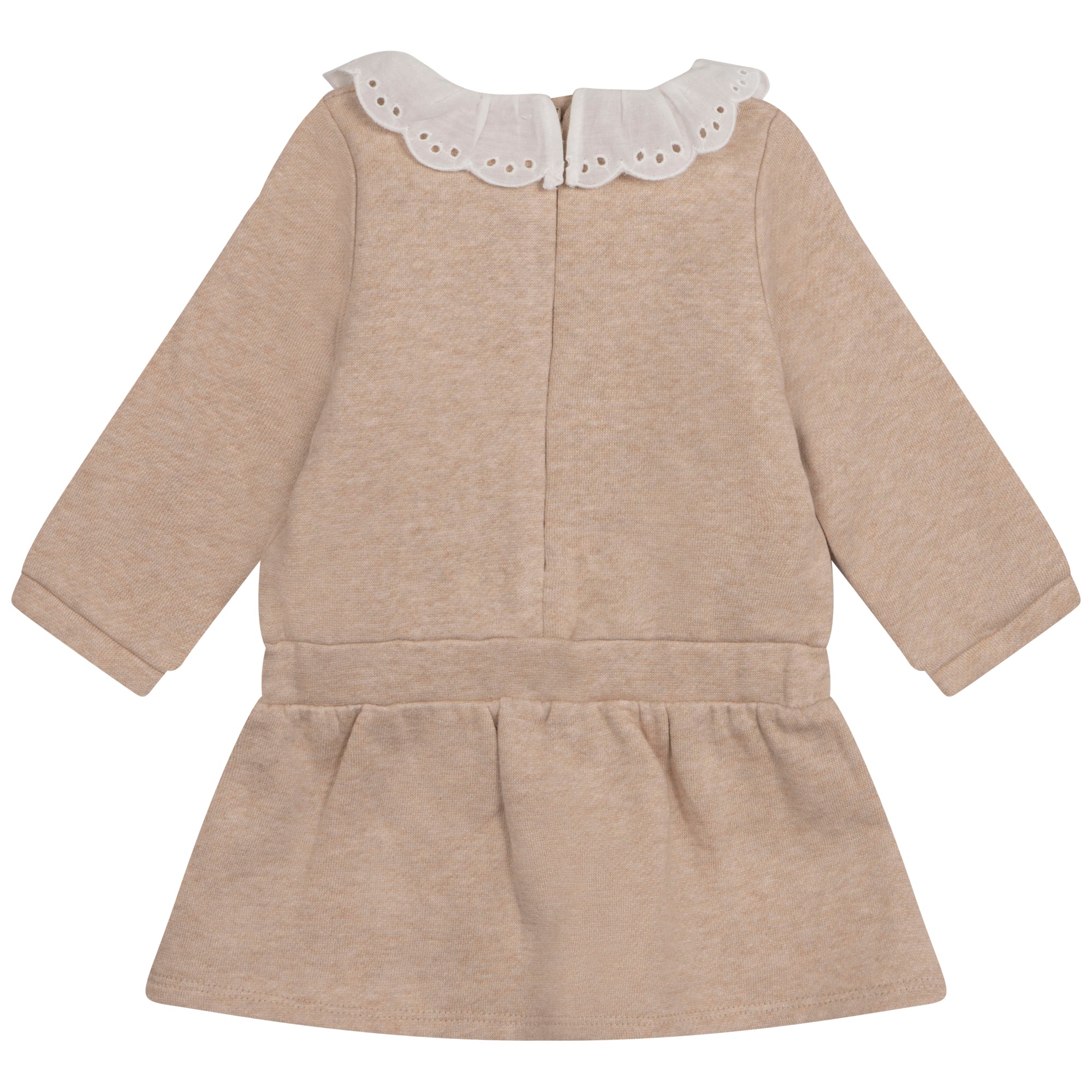 CHLOÉ BEIGE MARL TODDLER DRESS