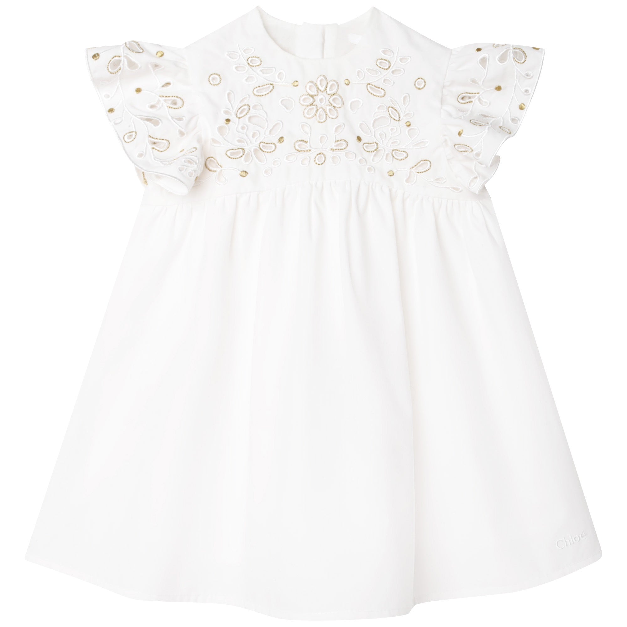 CHLOÉ TODDLER CEREMONY DRESS