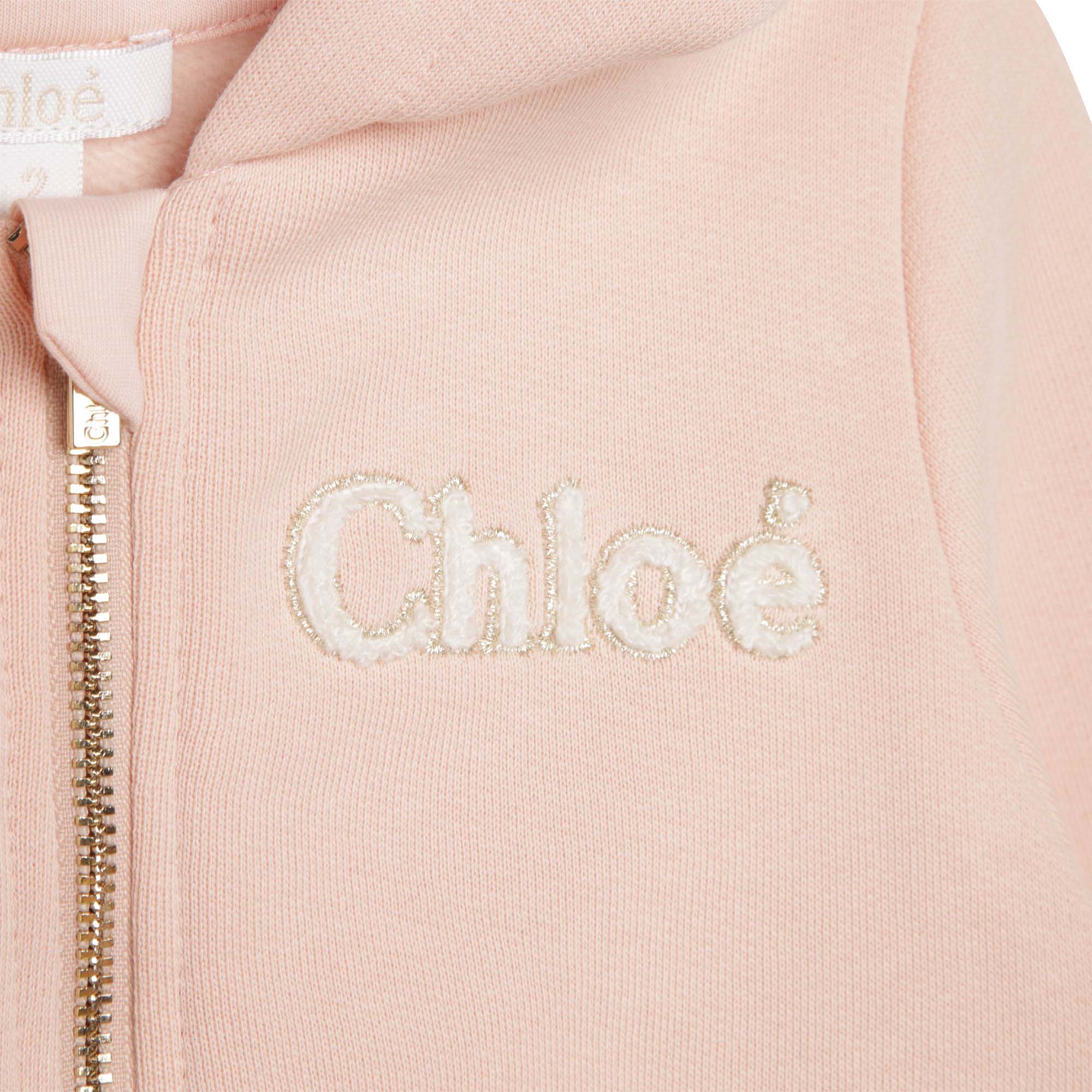 CHLOÉ TODDLER CARDIGAN + TROUSER SET