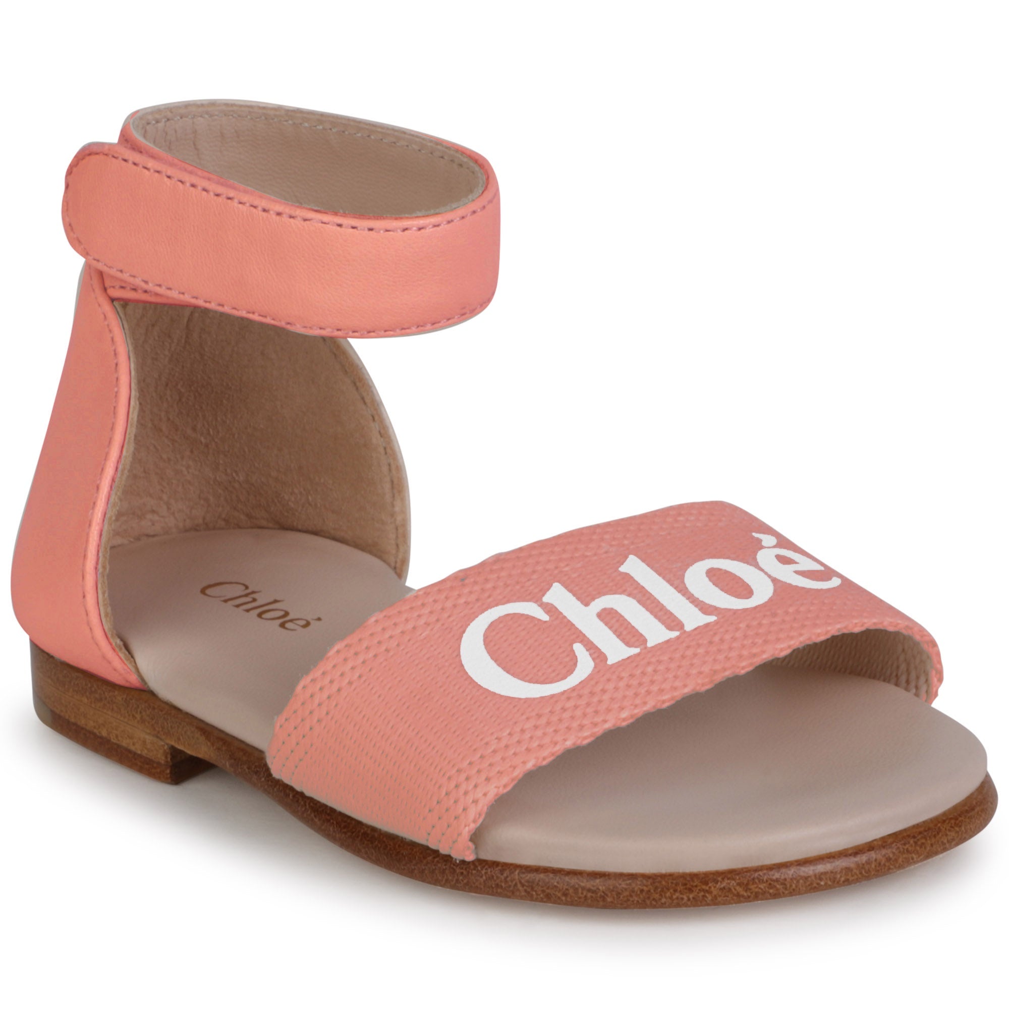 CHLOÉ TODDLER WOODY SANDALS