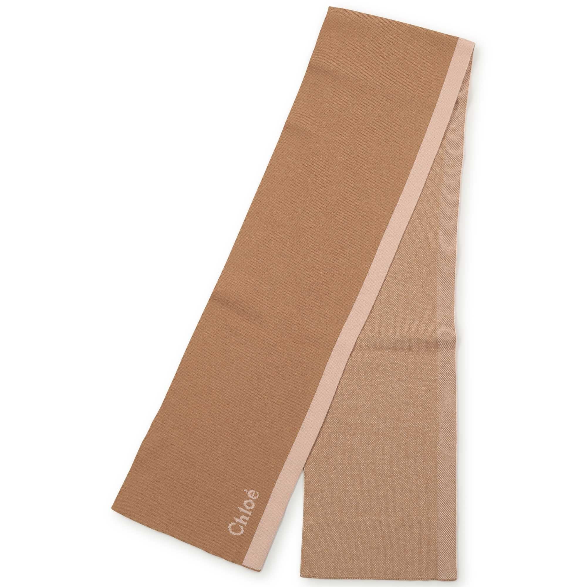 CHLOÉ NAVY SCARF