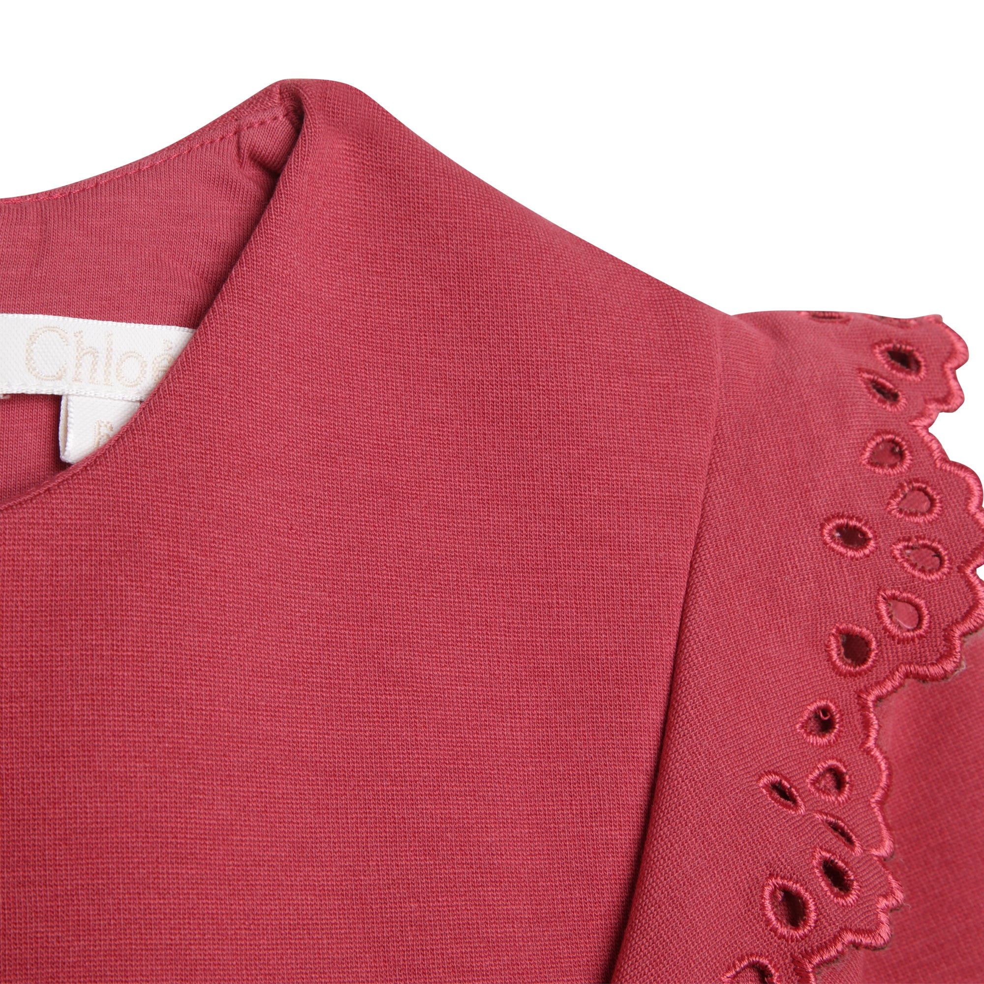 CHLOÉ GIRLS PINK MILANO DRESS
