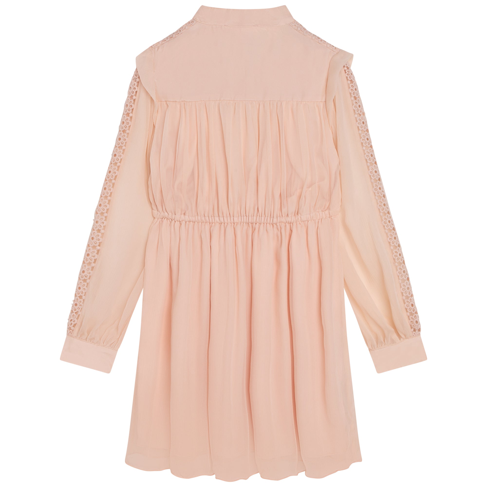 CHLOÉ CEREMONY SILK CREPE DRESS