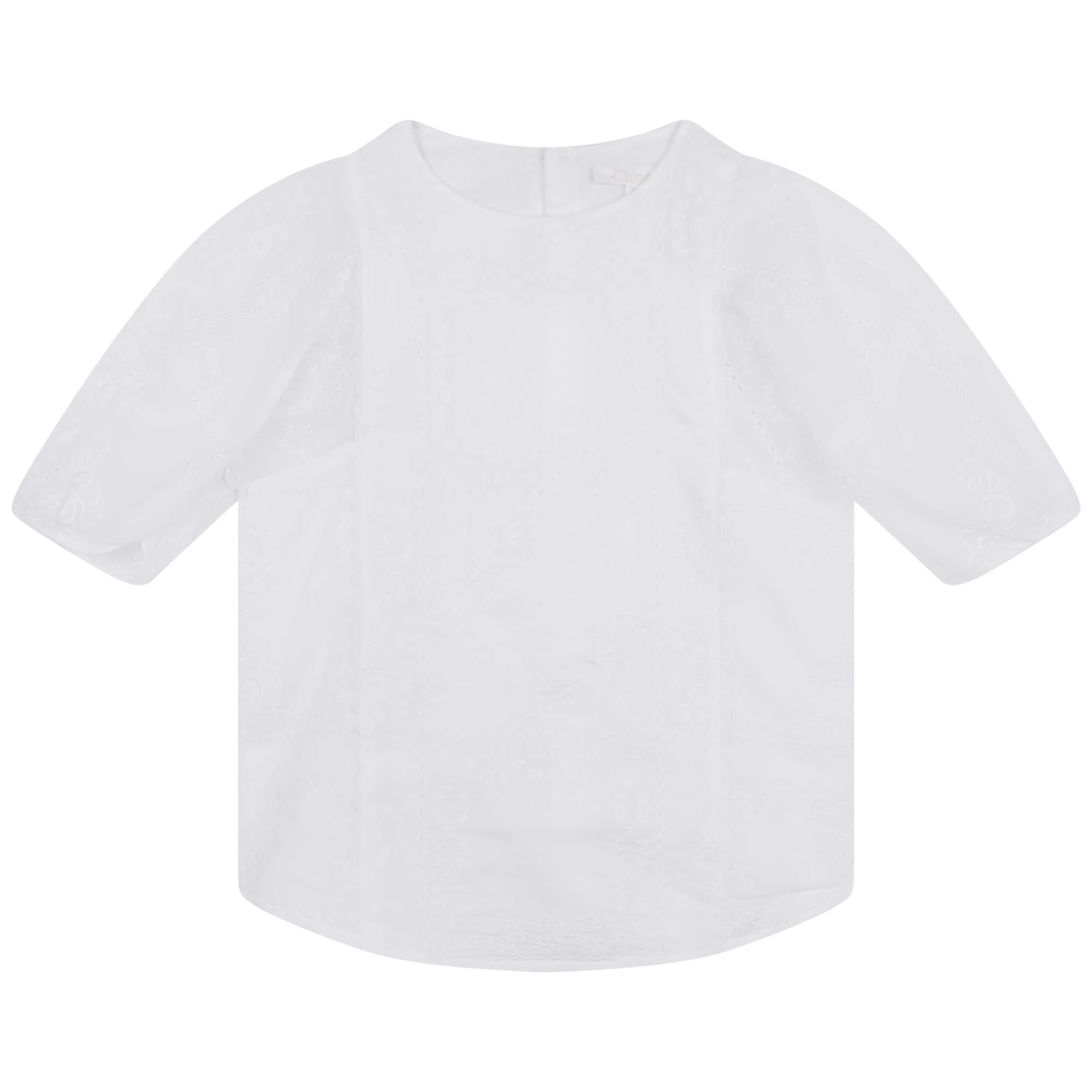 CHLOÉ OFFWHITE BLOUSE