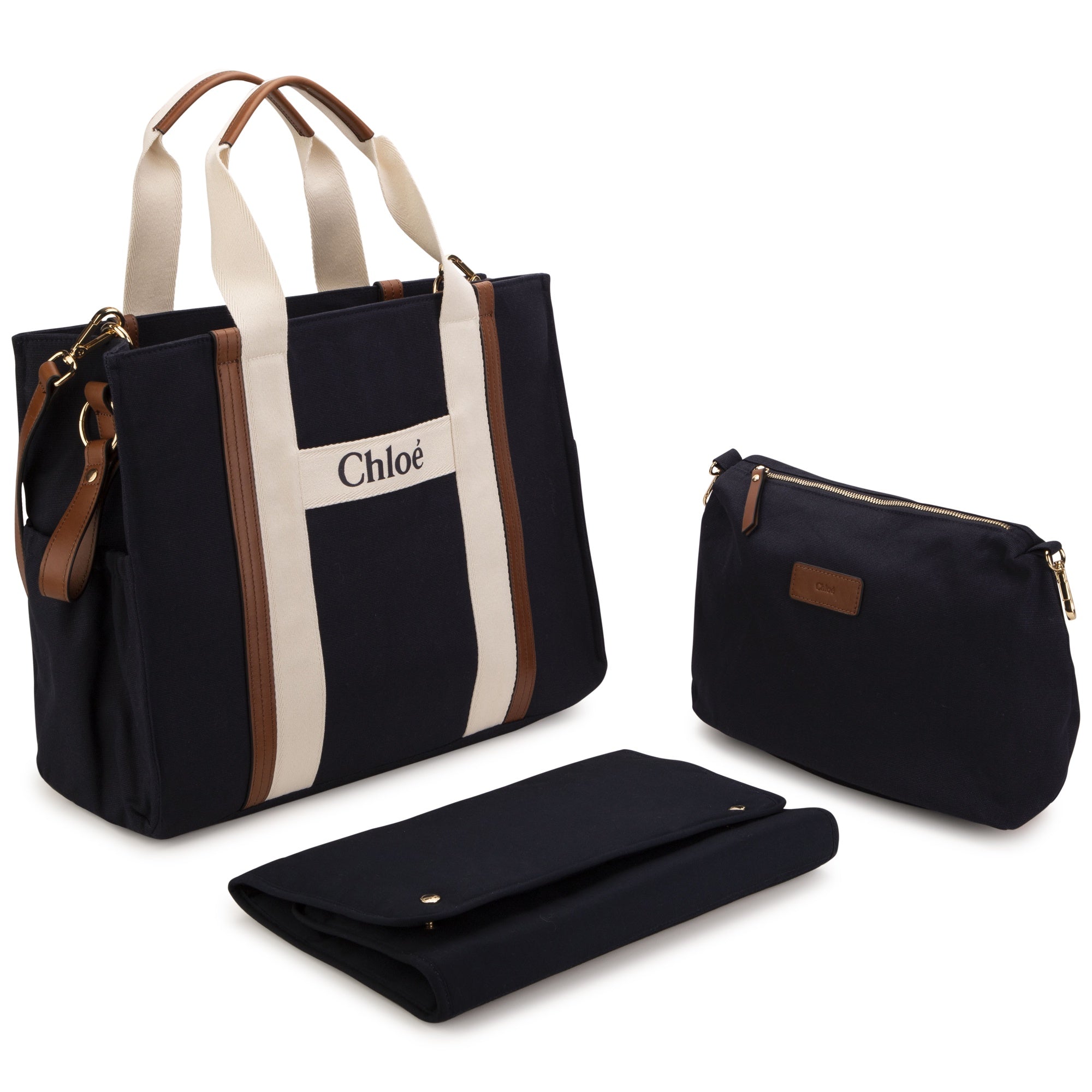 CHLOÉ NAVY BABY BAG