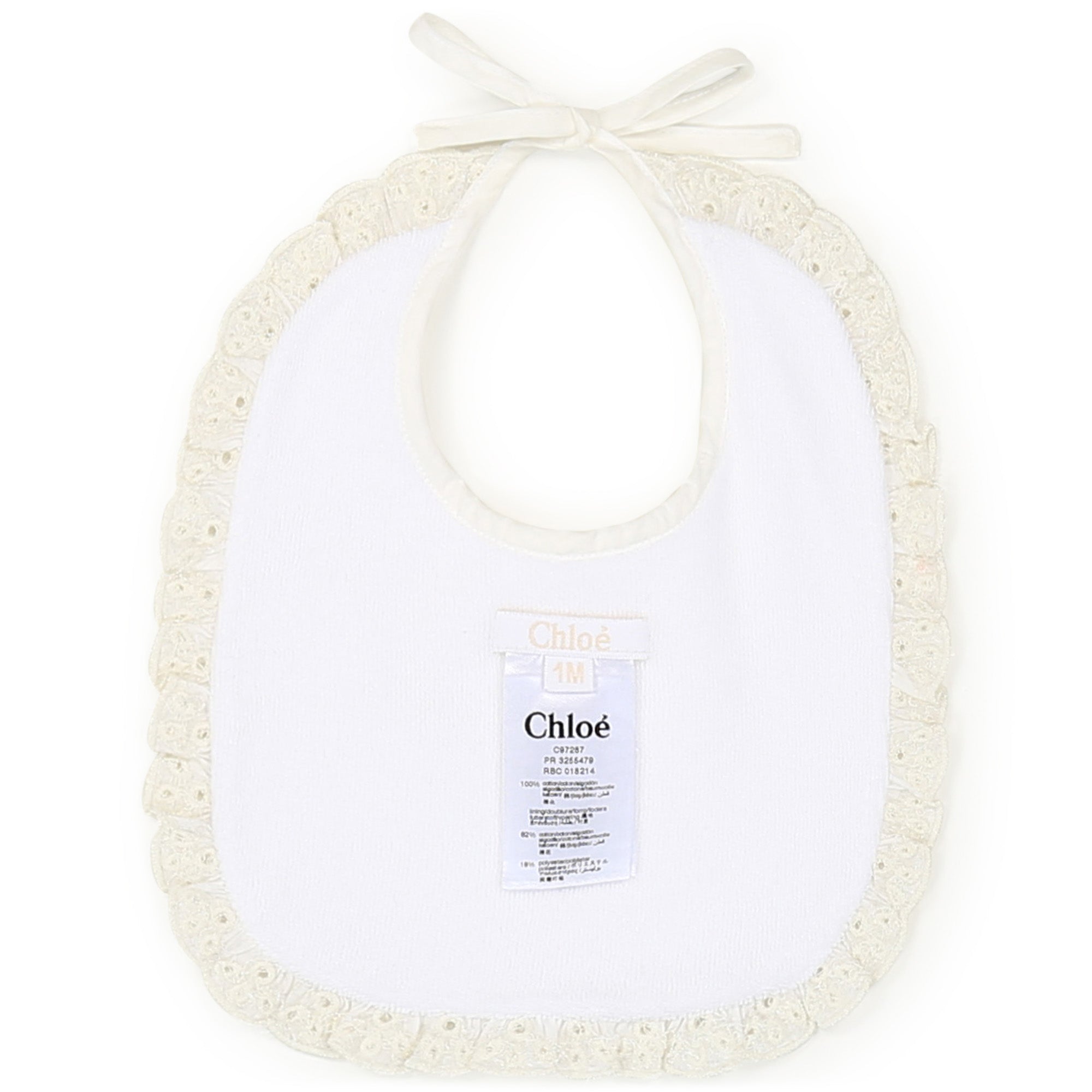 CHLOÉ GIFT SET PYJAMAS + 2 BIBS_SALMON