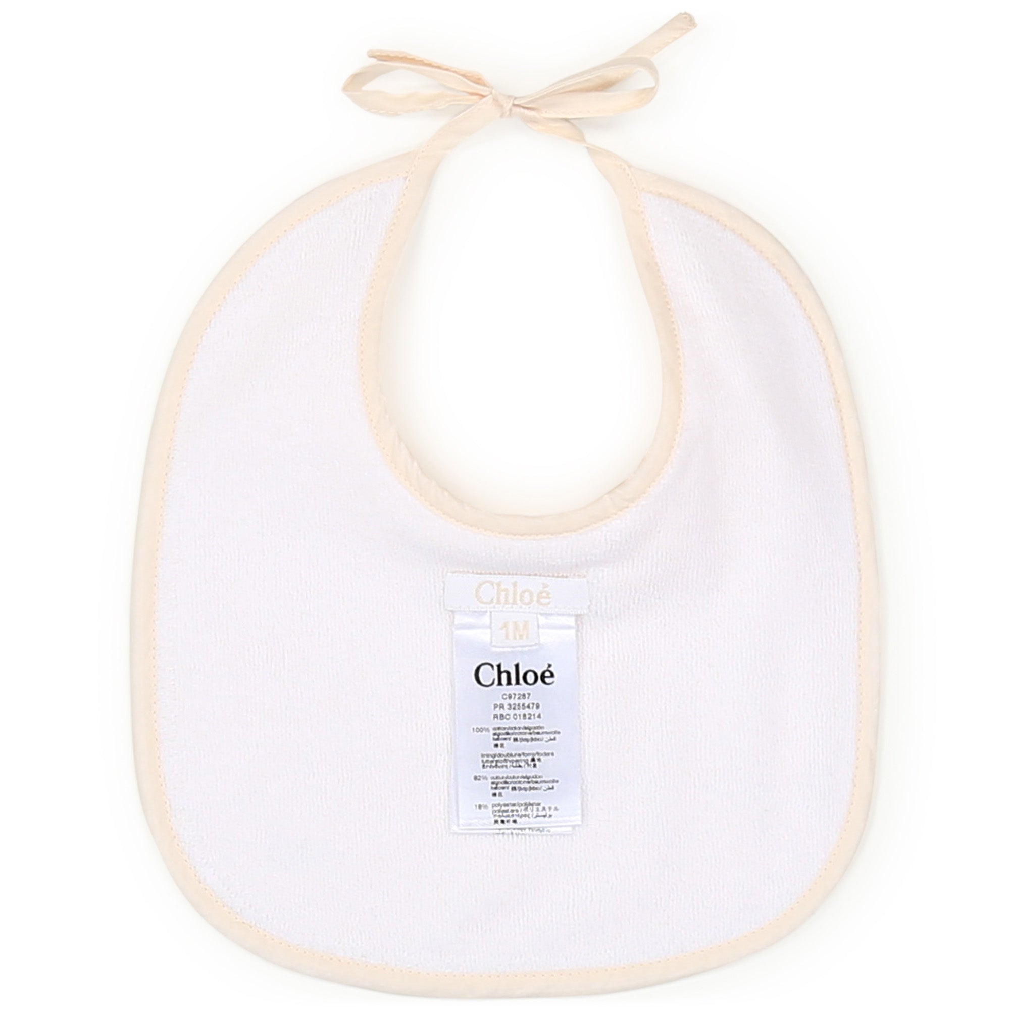 CHLOÉ GIFT SET PYJAMAS + 2 BIBS_SALMON