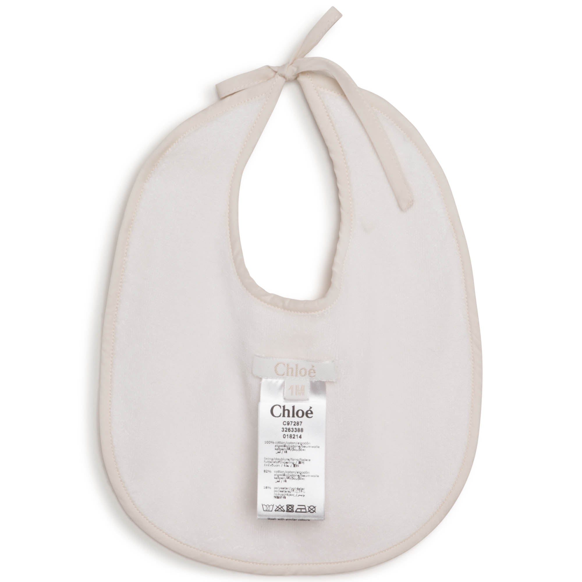 CHLOÉ GIFT SET PYJAMAS + 2 BIBS_SALMON
