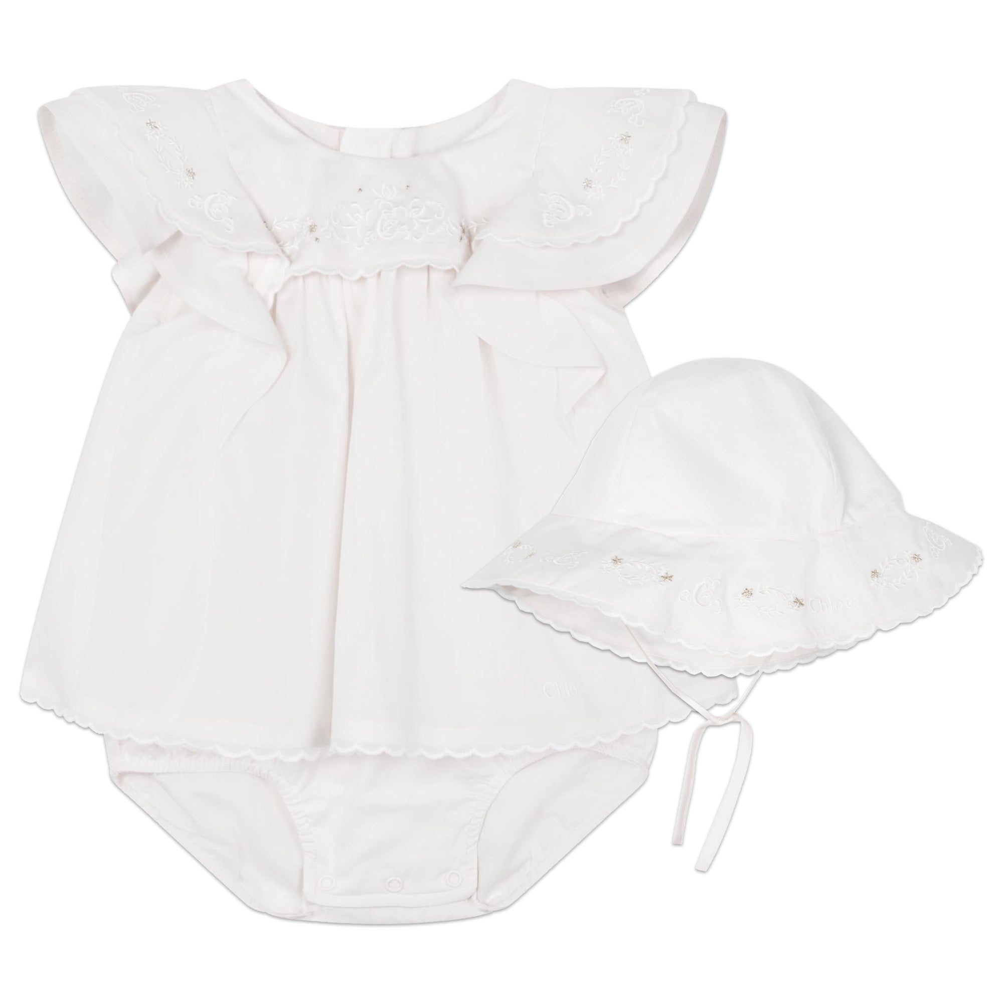 CHLOÉ GIFT DRESS+HAT SET