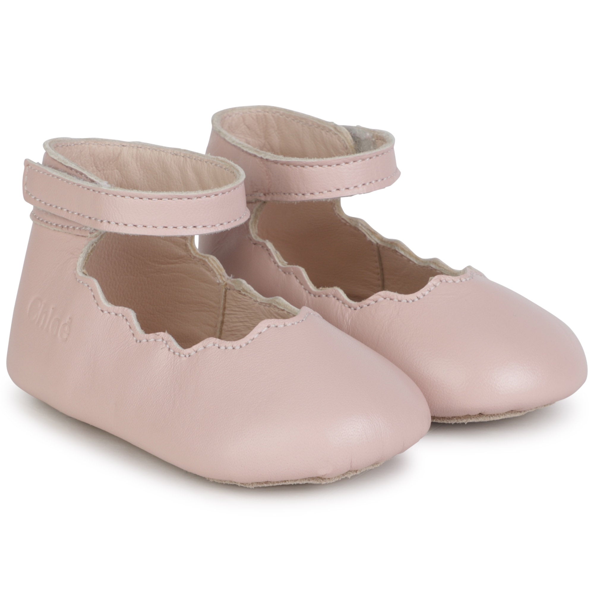 CHLOÉ PINK BALLERINA SHOES