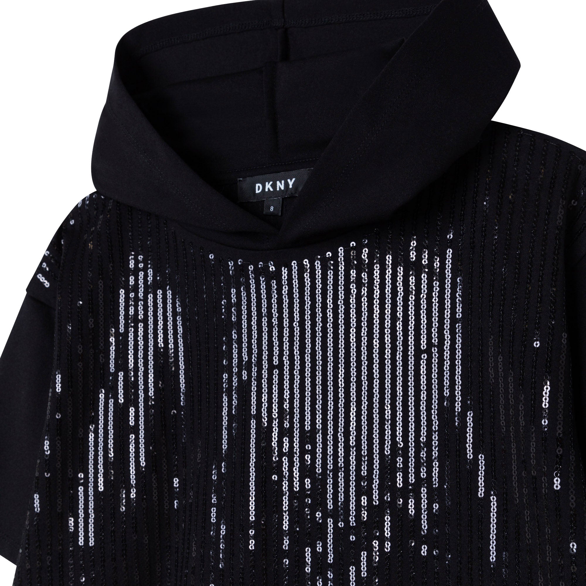 DKNY BLACK SEQUENCE DRESS