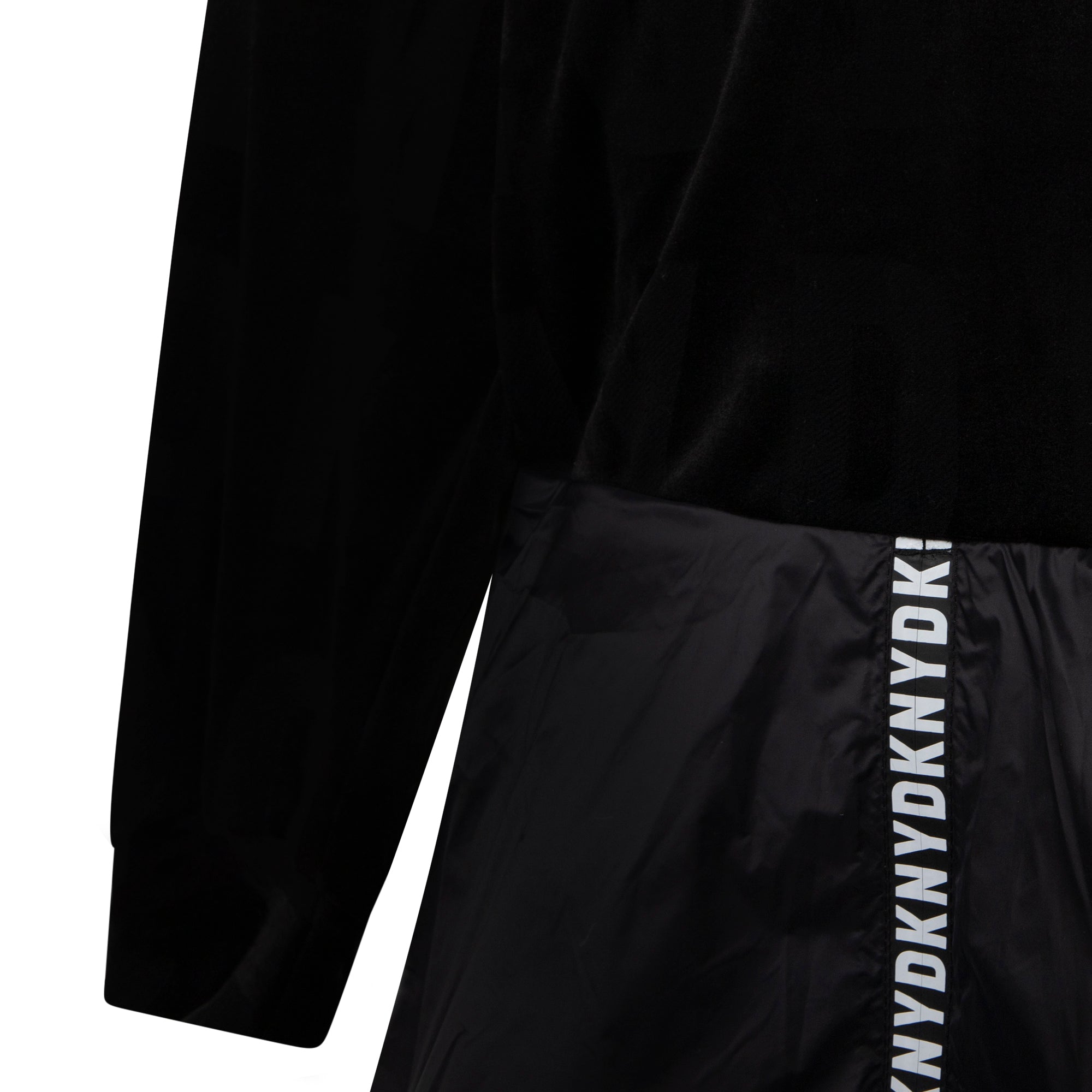 DKNY HOODED DRESS