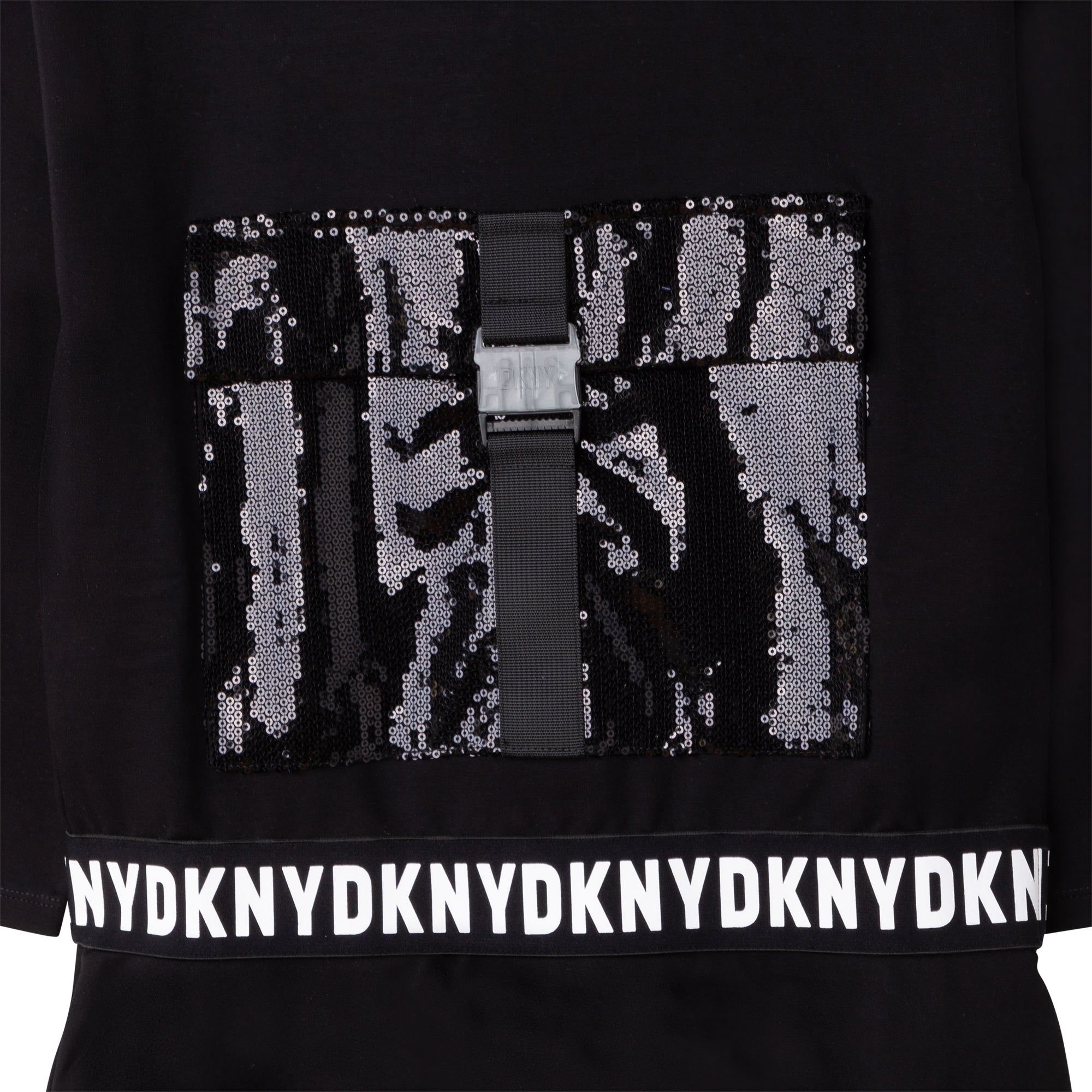 DKNY MILANO HOODED DRESS