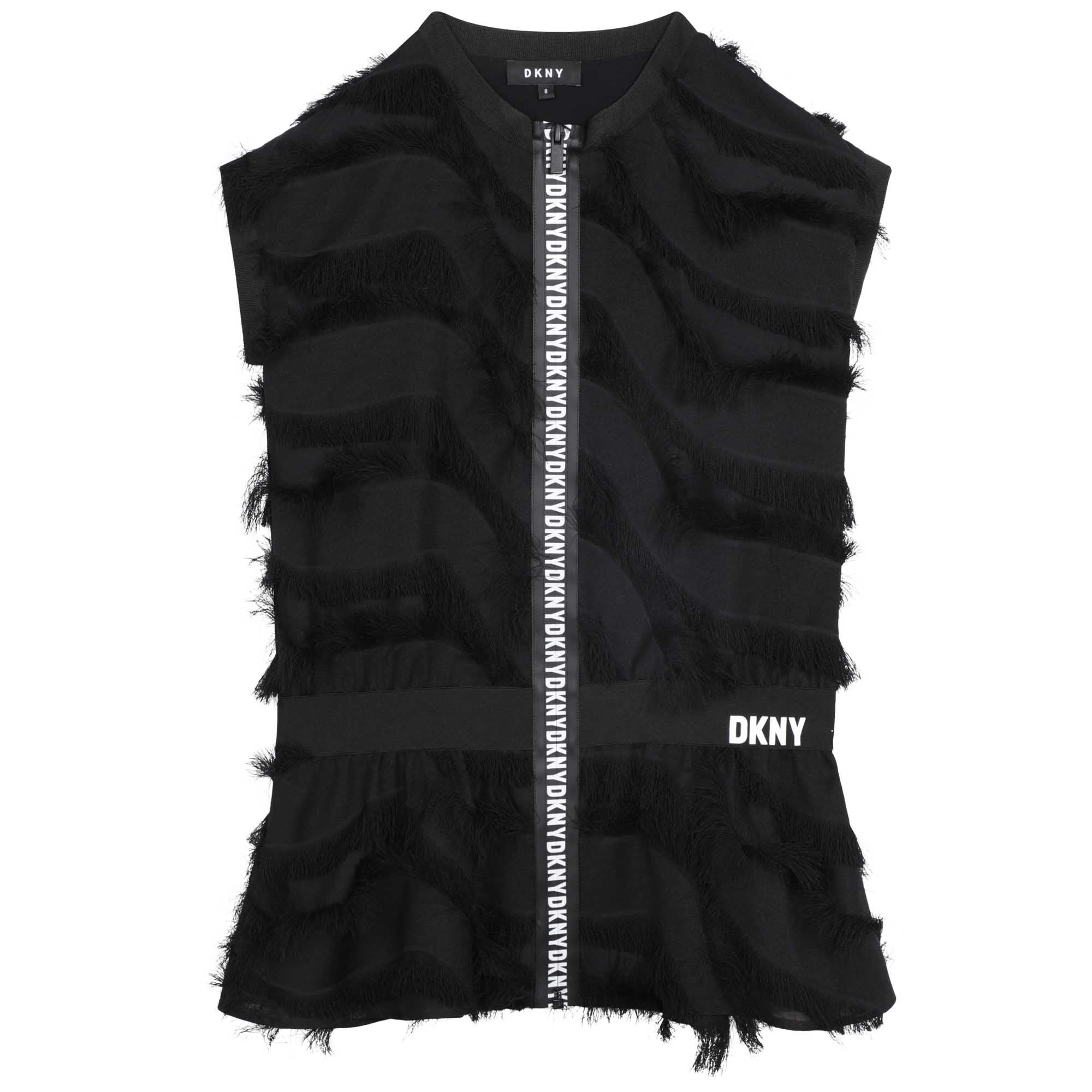 DKNY FRINGE DRESS