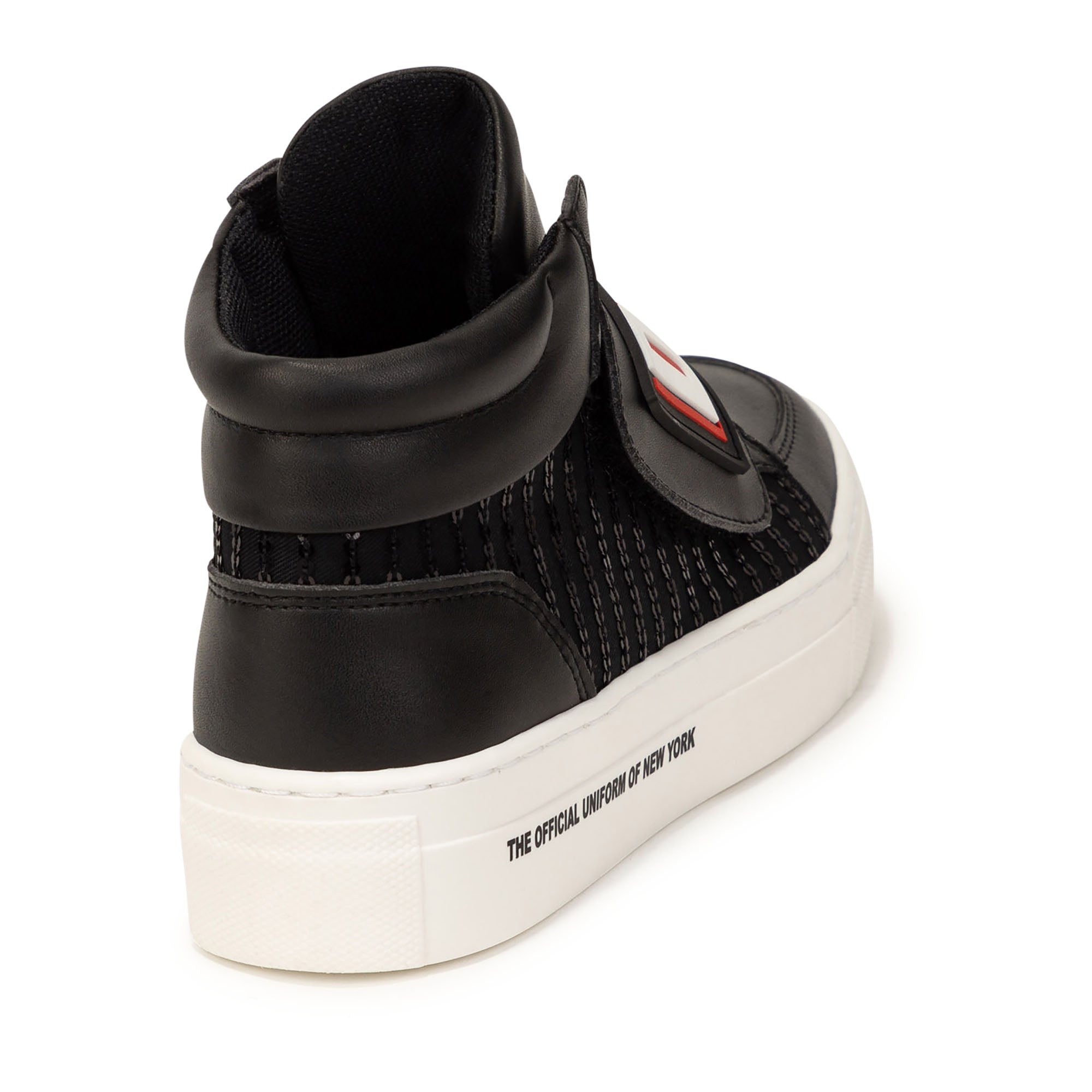 DKNY BLACK SEQUENCE TRAINERS
