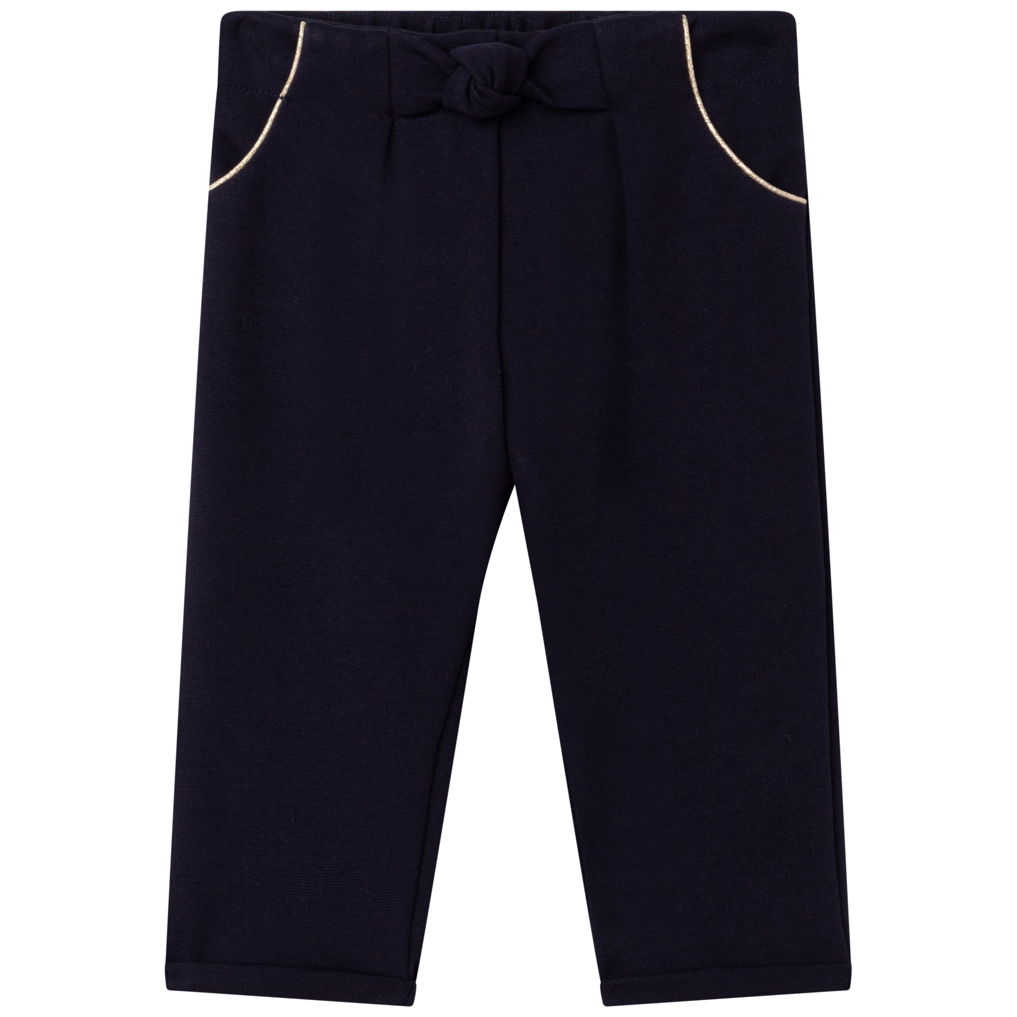 CHLOÉ NAVY TODDLER TROUSERS