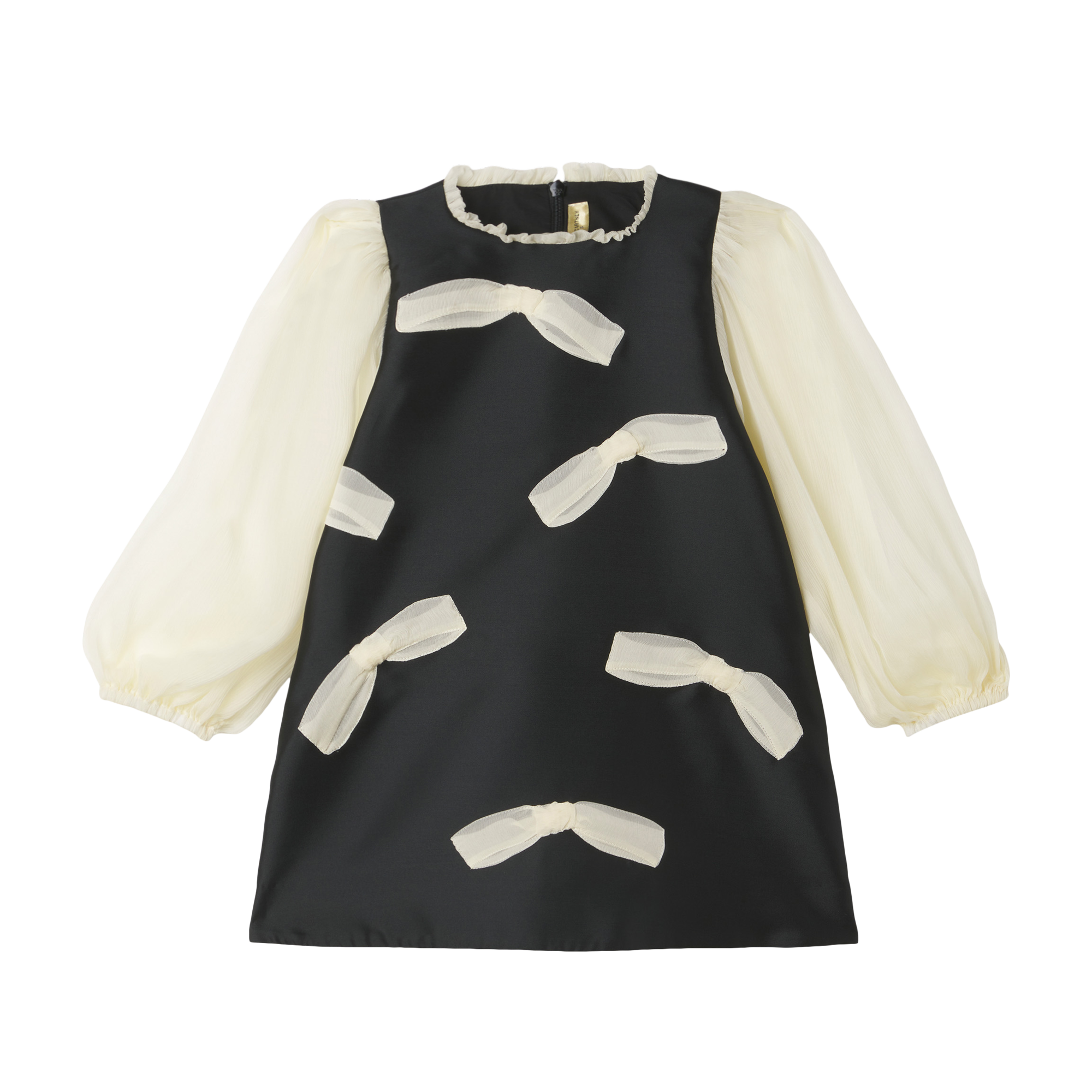 STELLA MCCARTNEY BLACK DRESS WITH BOW