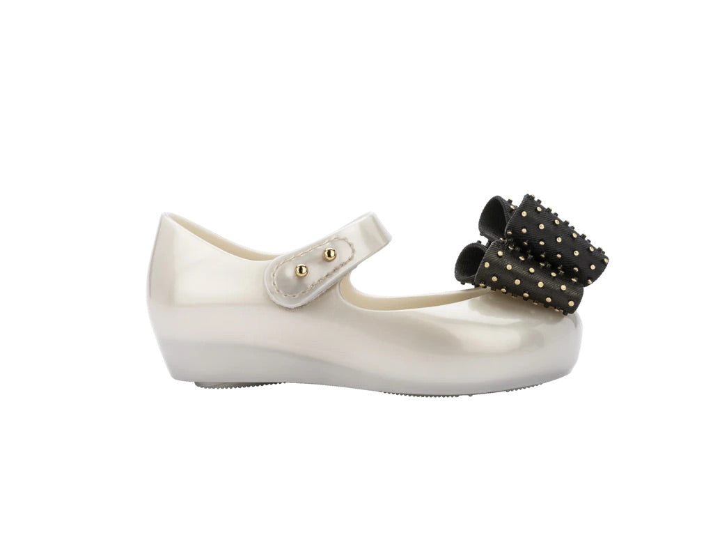 Mini Melissa Ultragirl Sweet VII - Pearly White/Black