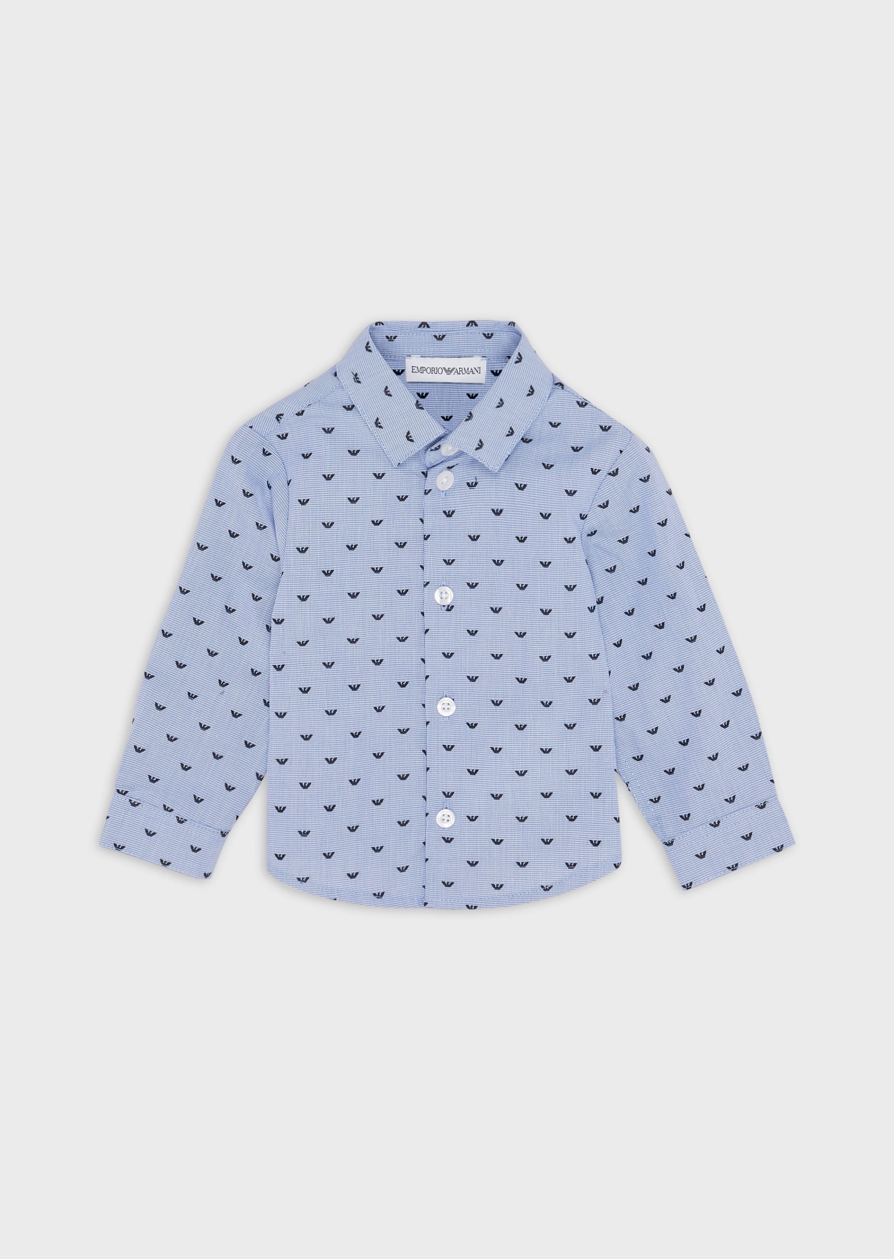 EMPORIO ARMANI Patterned Toddler Shirt