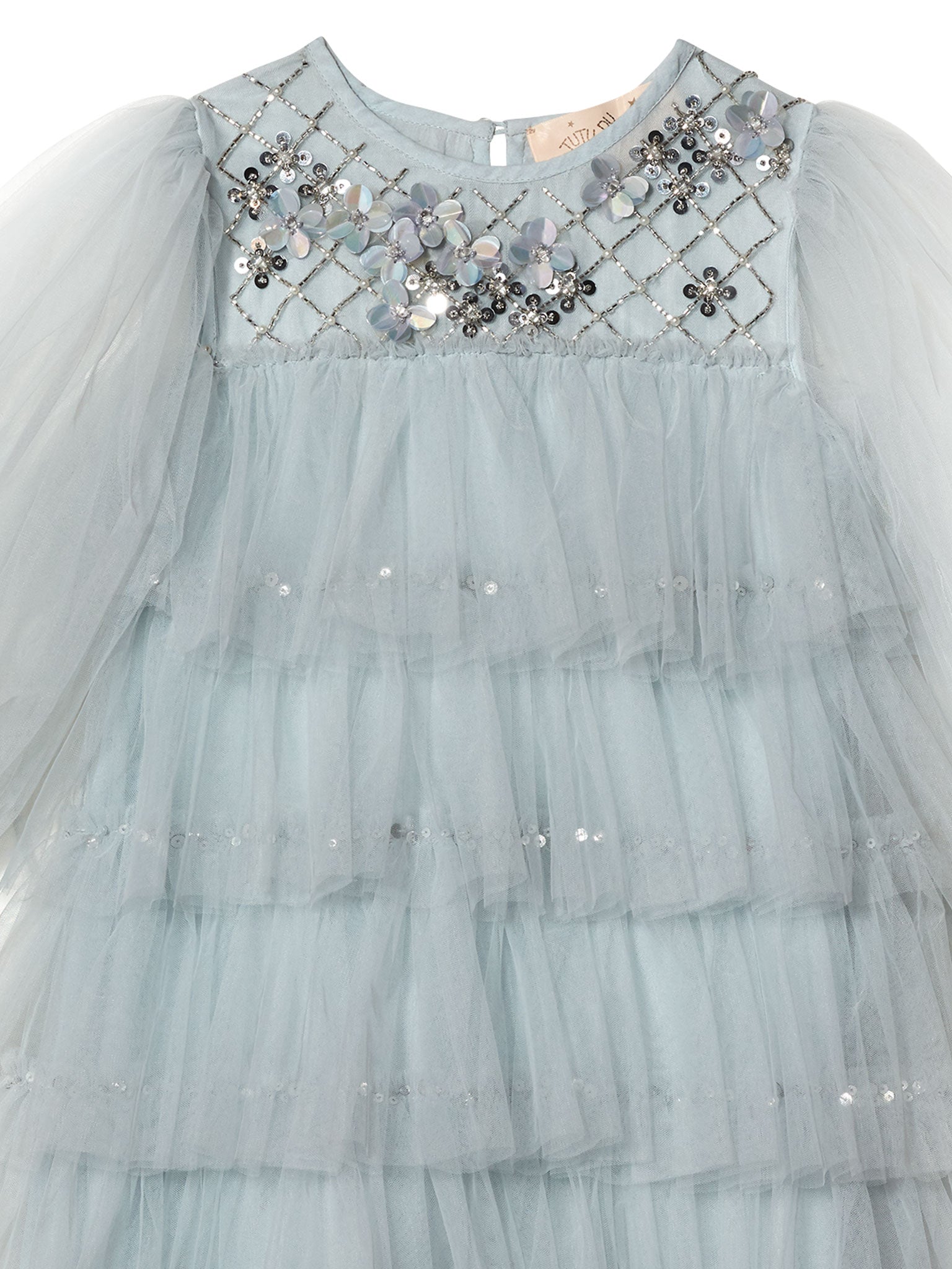 SNOWFALL TULLE DRESS