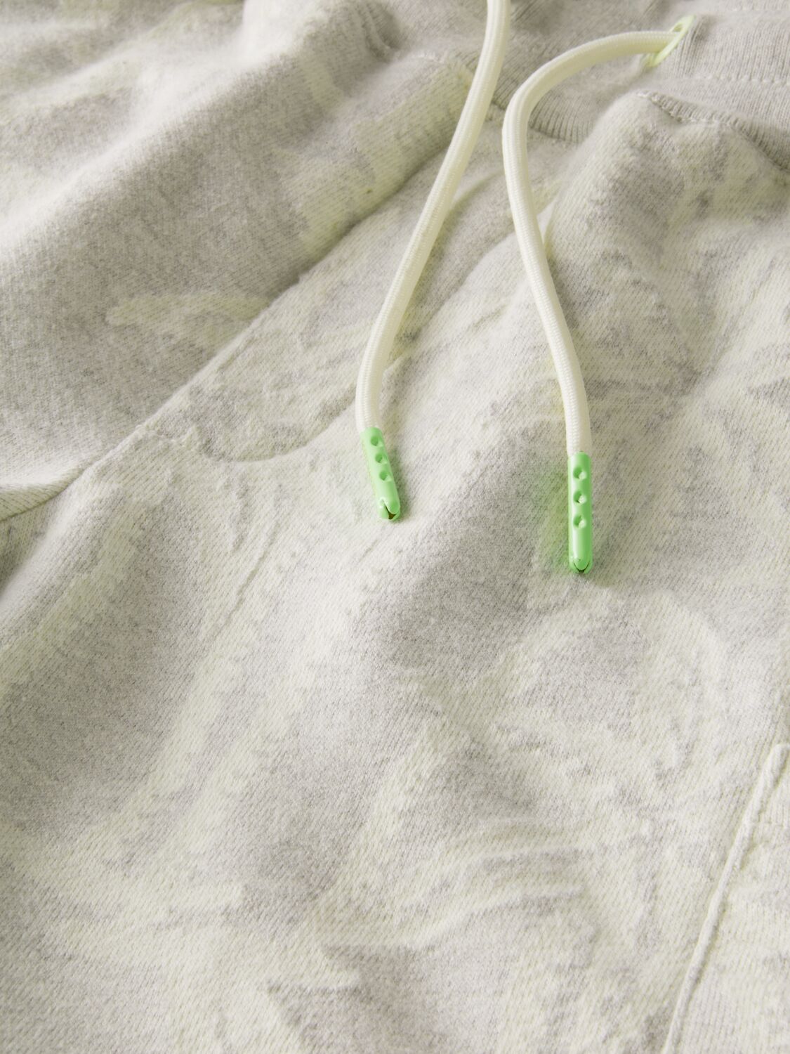 Palm intarsia sweat shorts