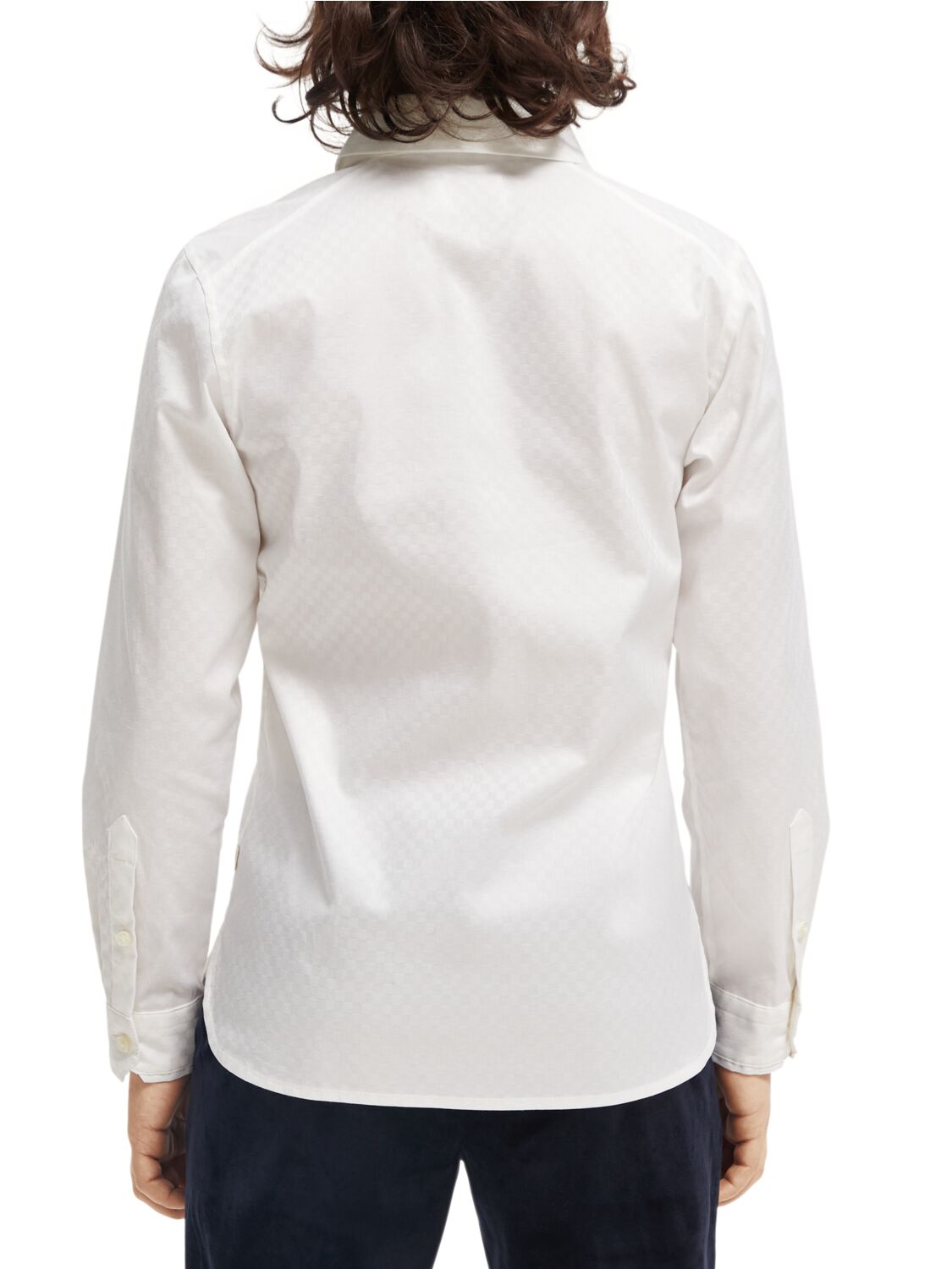 Scotch & Soda Slim fit long-sleeved dress shirt