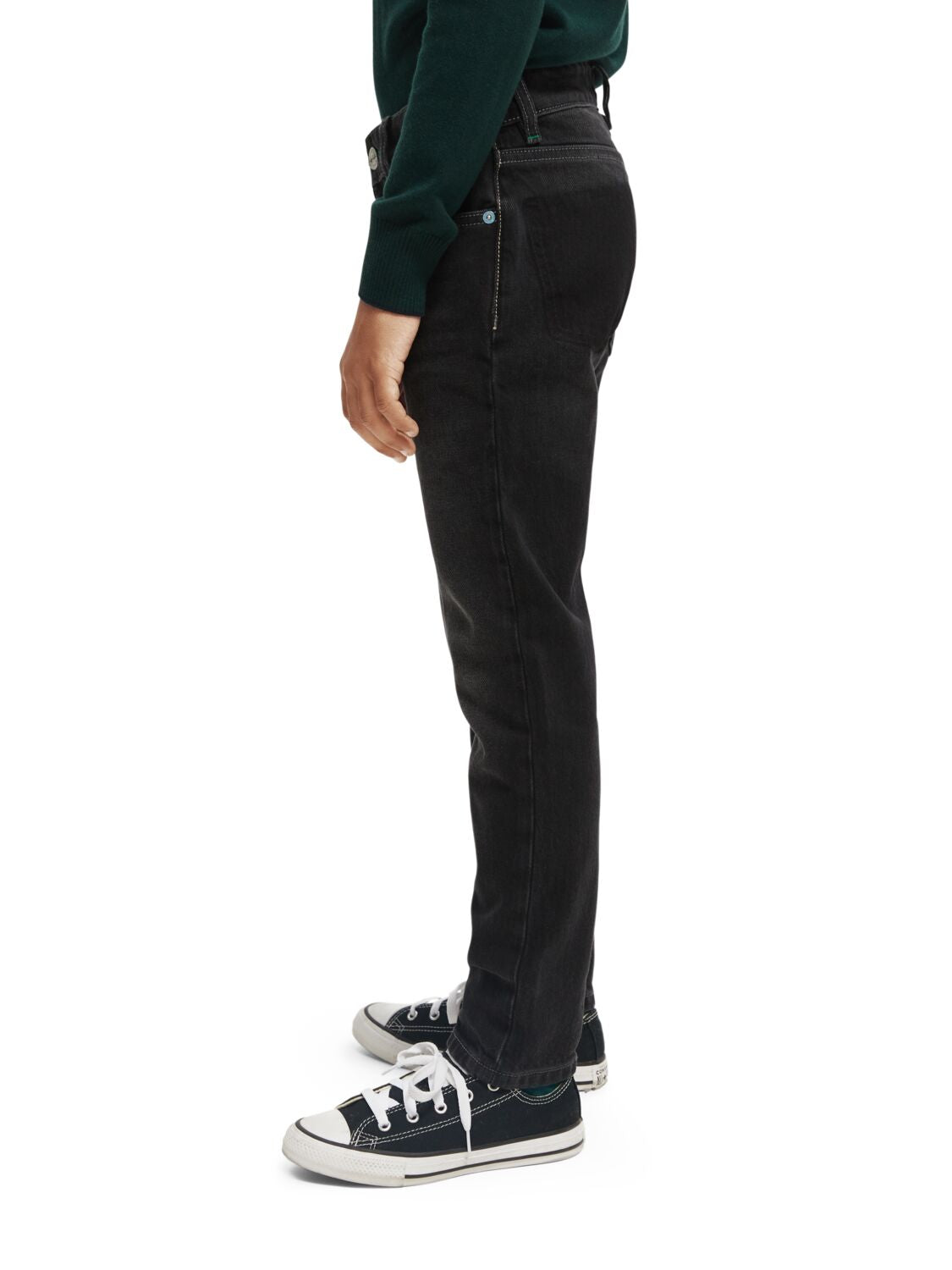 Scotch & Soda The Dean loose tapered-fit jeans- Total Eclipse