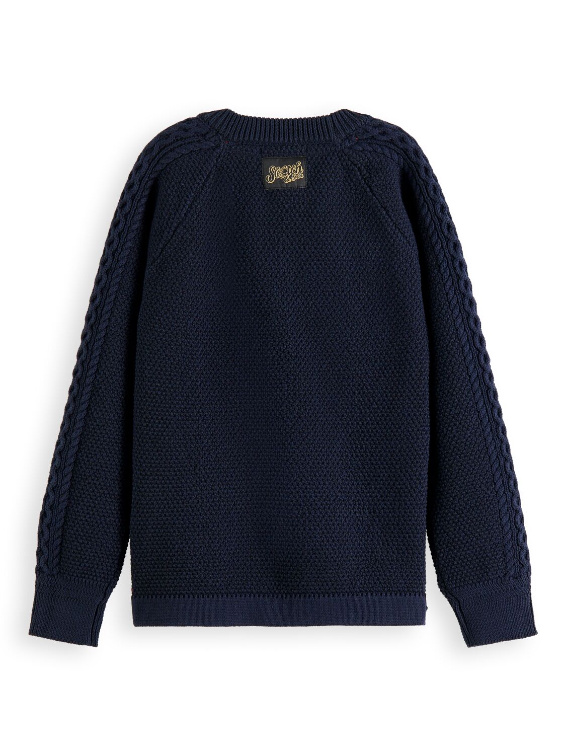 Scotch & Soda Sweater with ladder stitched sleeves