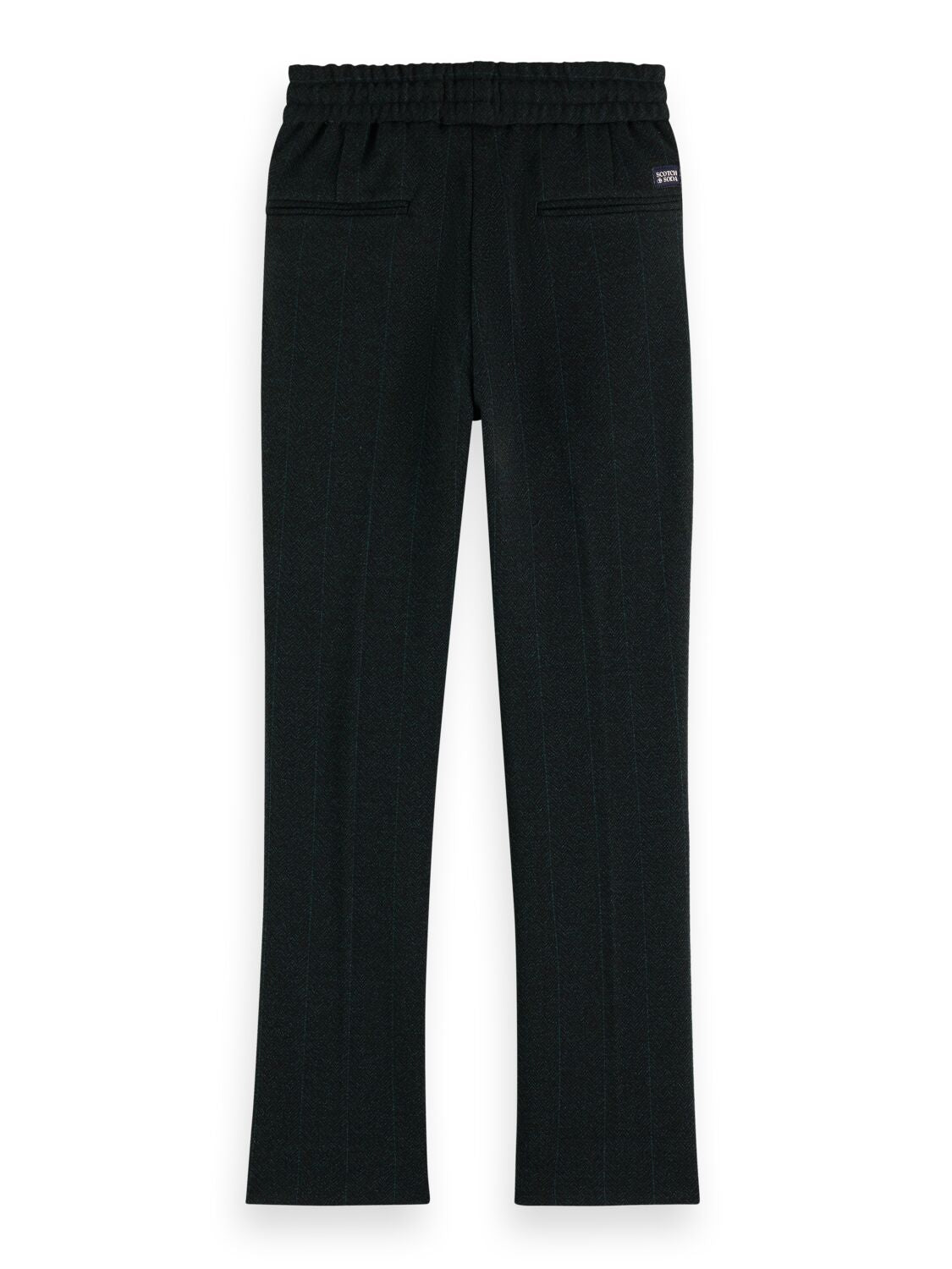 Scotch & Soda Regular slim fit yarn-dyed knit trousers