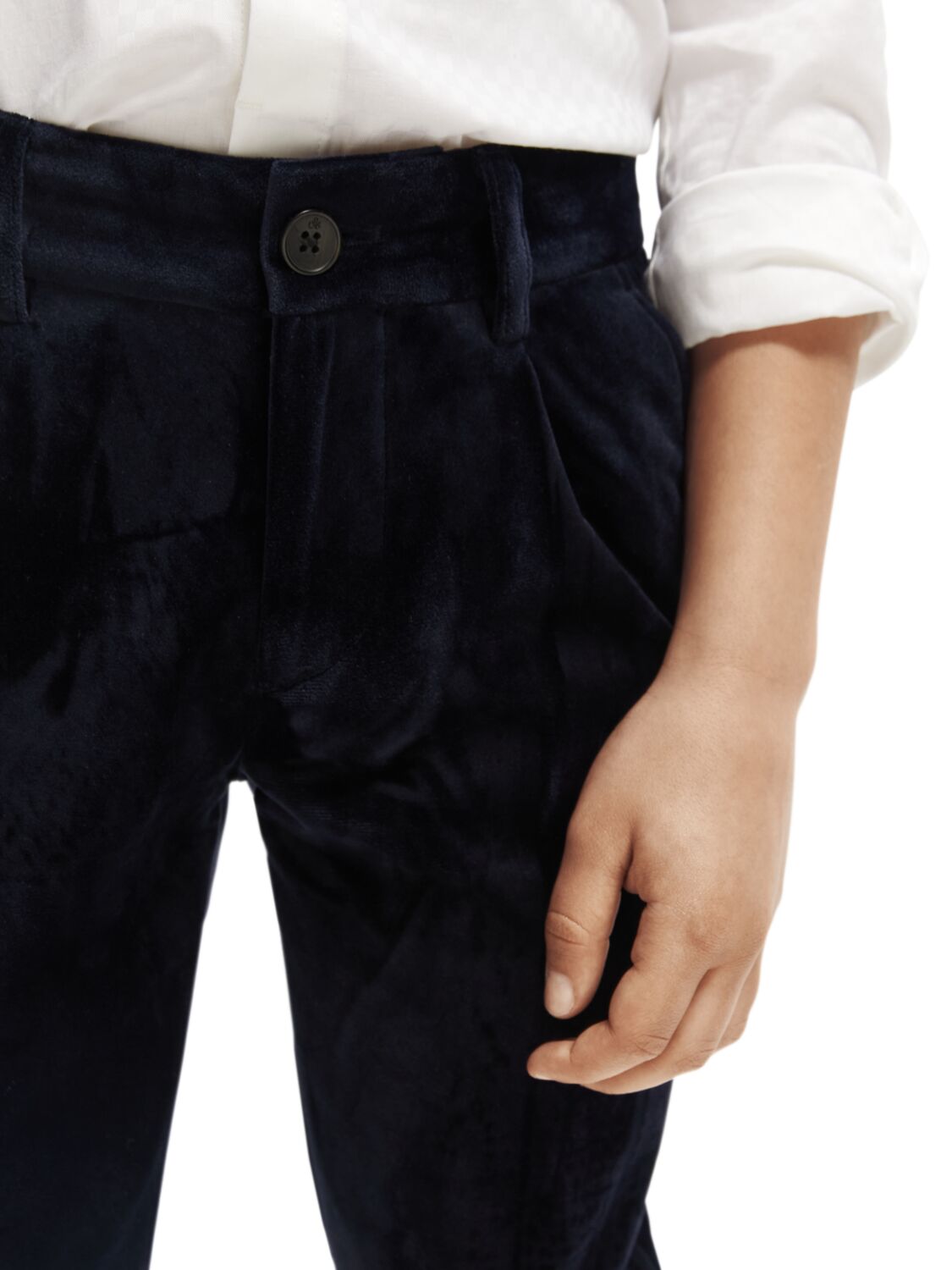 Scotch & Soda Regular slim fit velvet pant