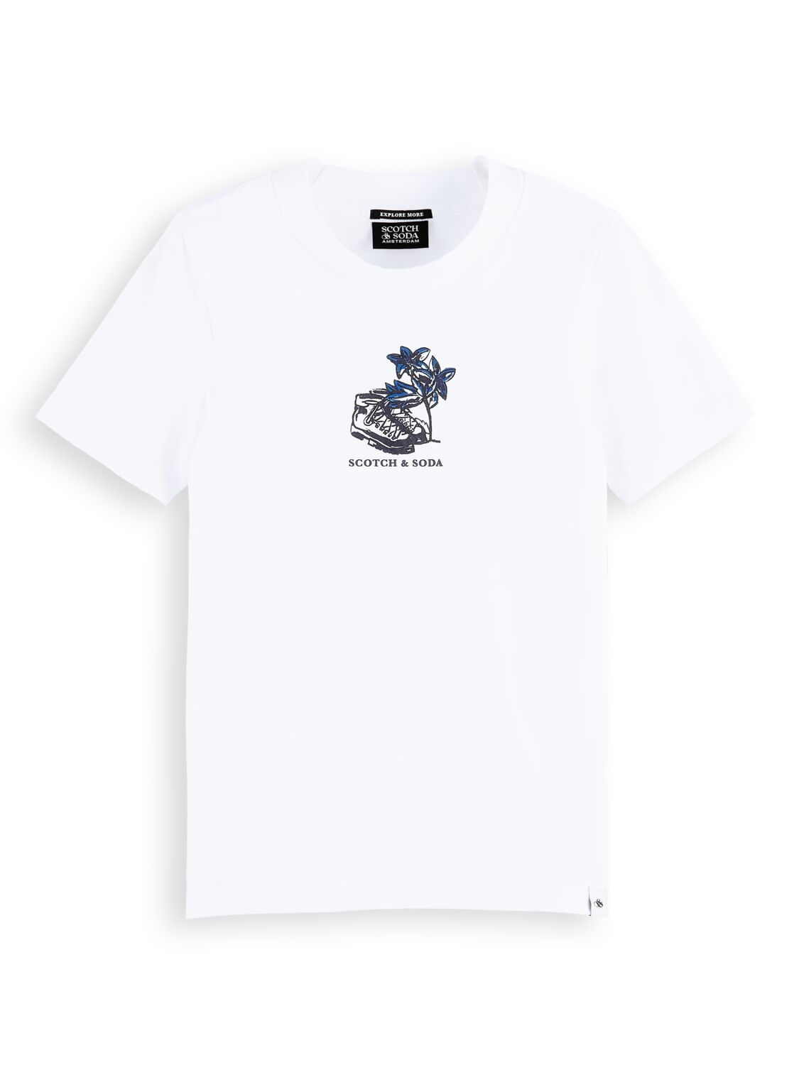Regular-fit artwork T-shirt in Organic Cotton