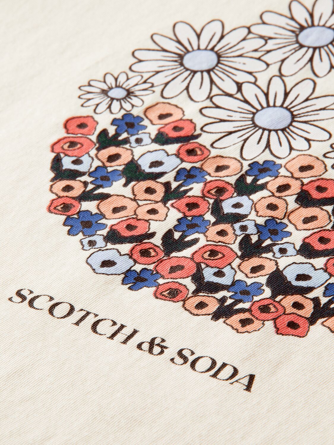 Regular-fit artwork T-shirt in Organic Cotton