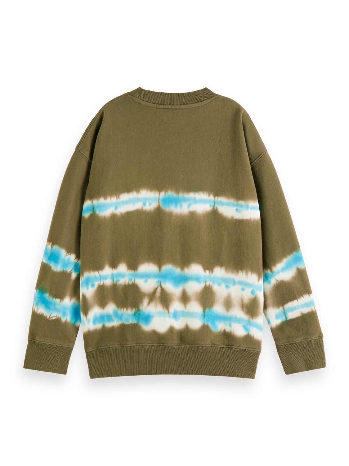Tie-dye crewneck sweatshirt