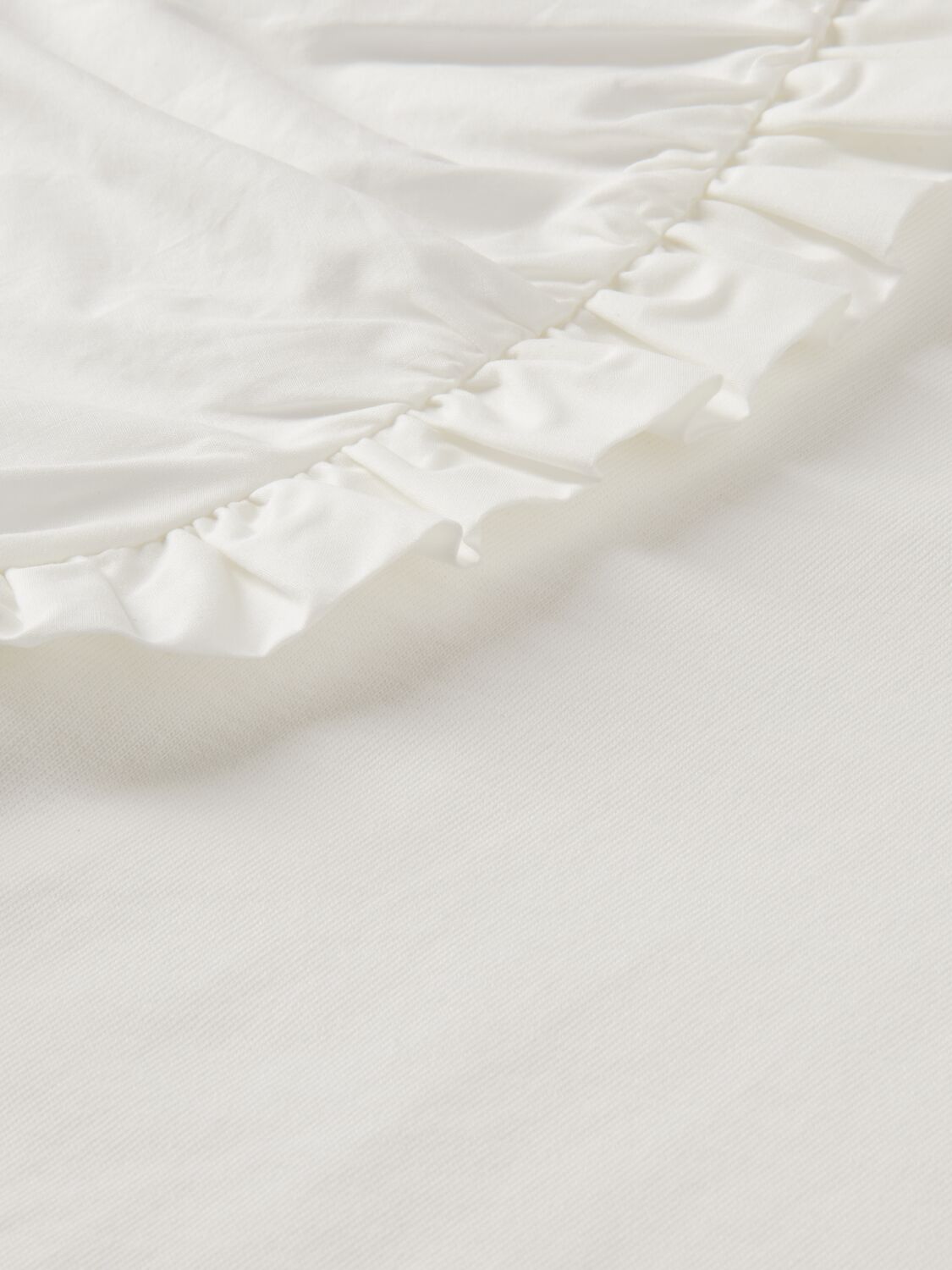 Scotch & Soda Long-sleeved frilled T-shirt