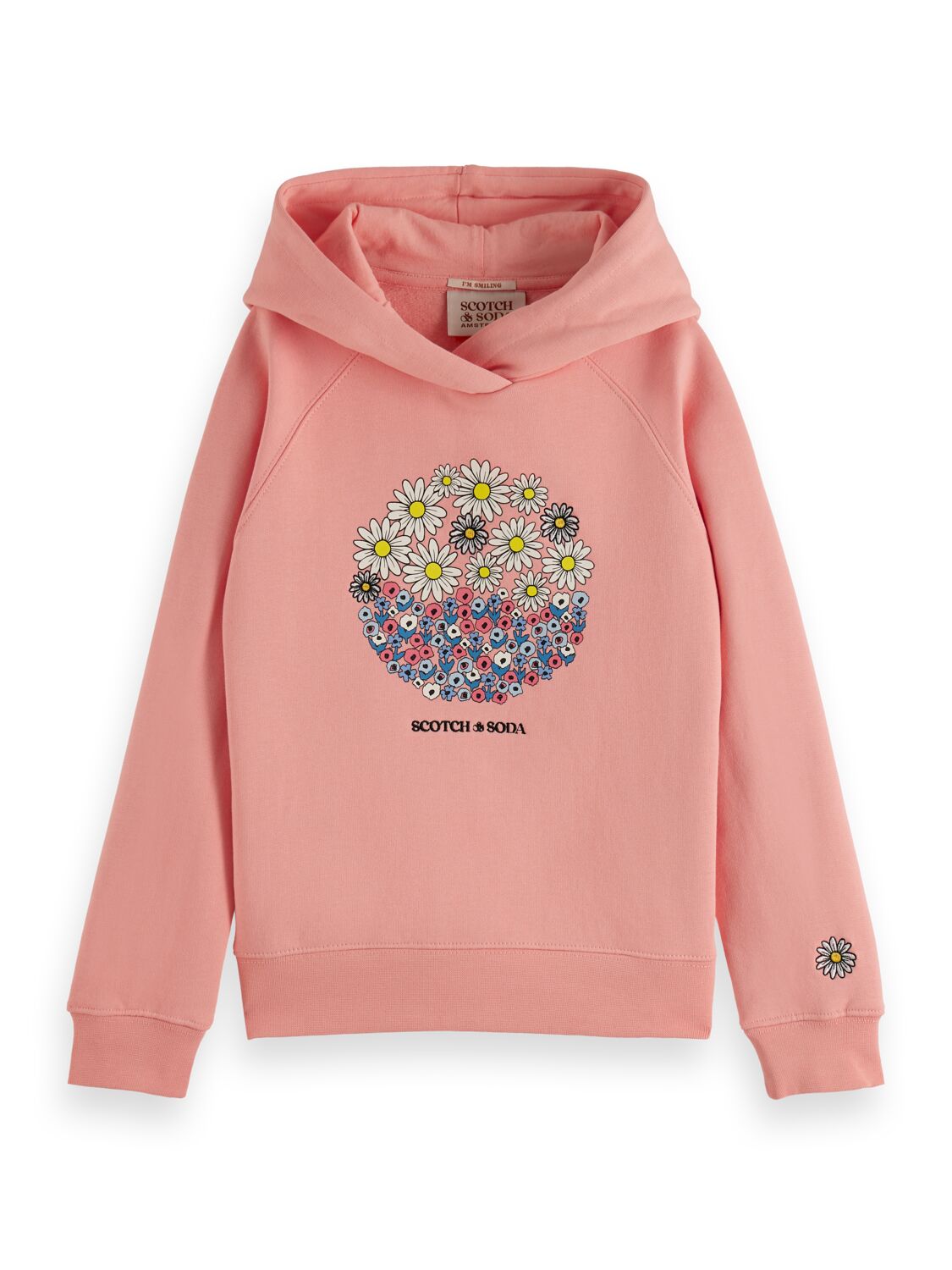Loose-fit artwork hoodie