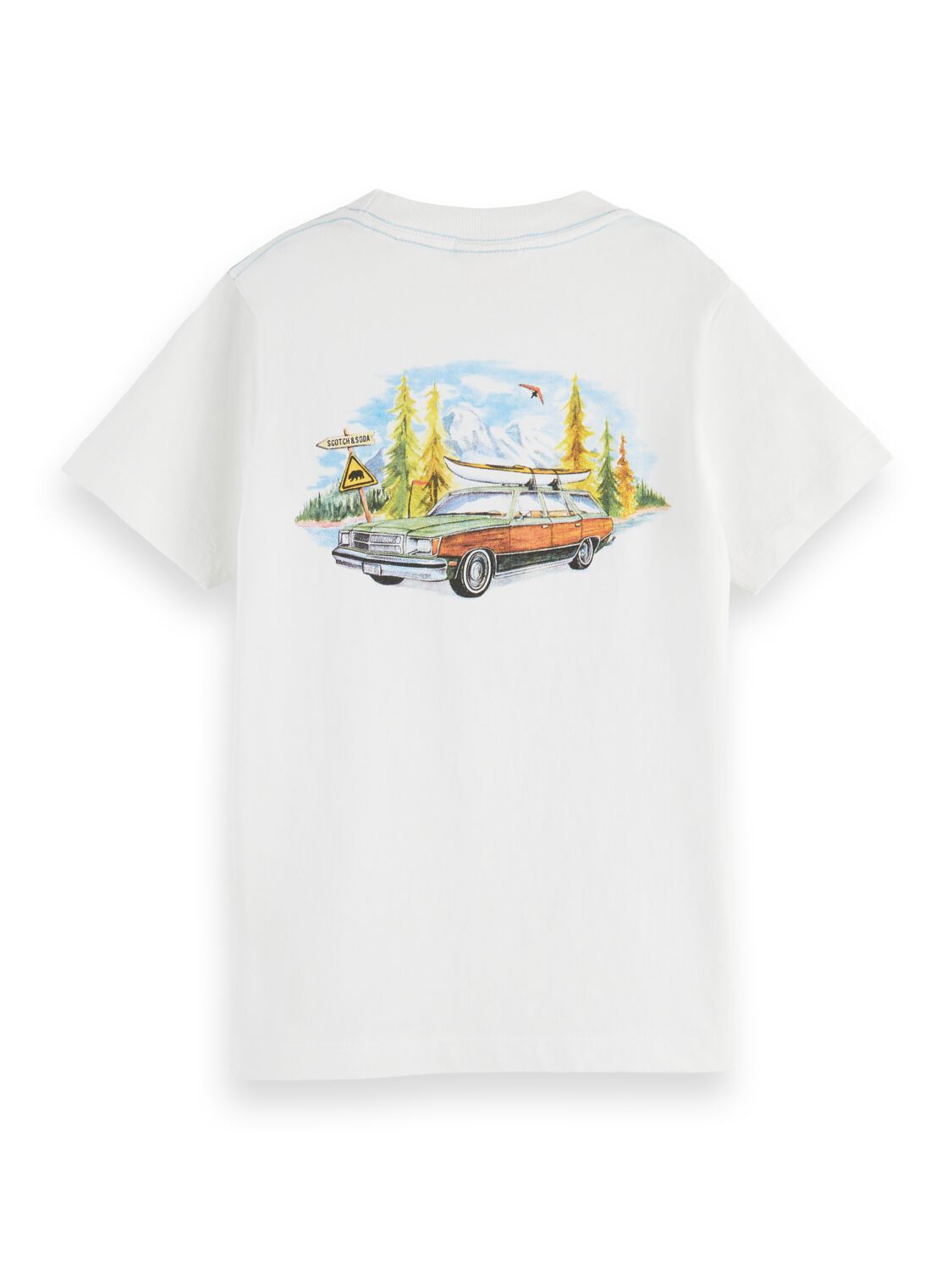 Regular-fit short-sleeved artwork T-shirt