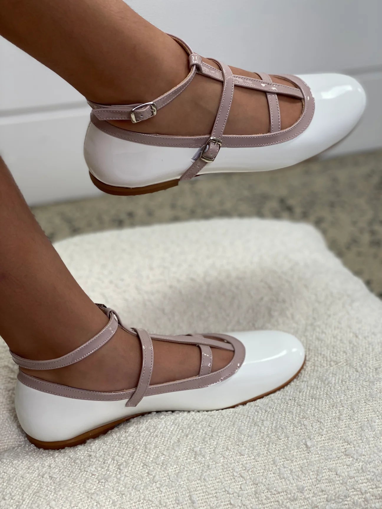 KENDALL CAGED BALLET FLAT