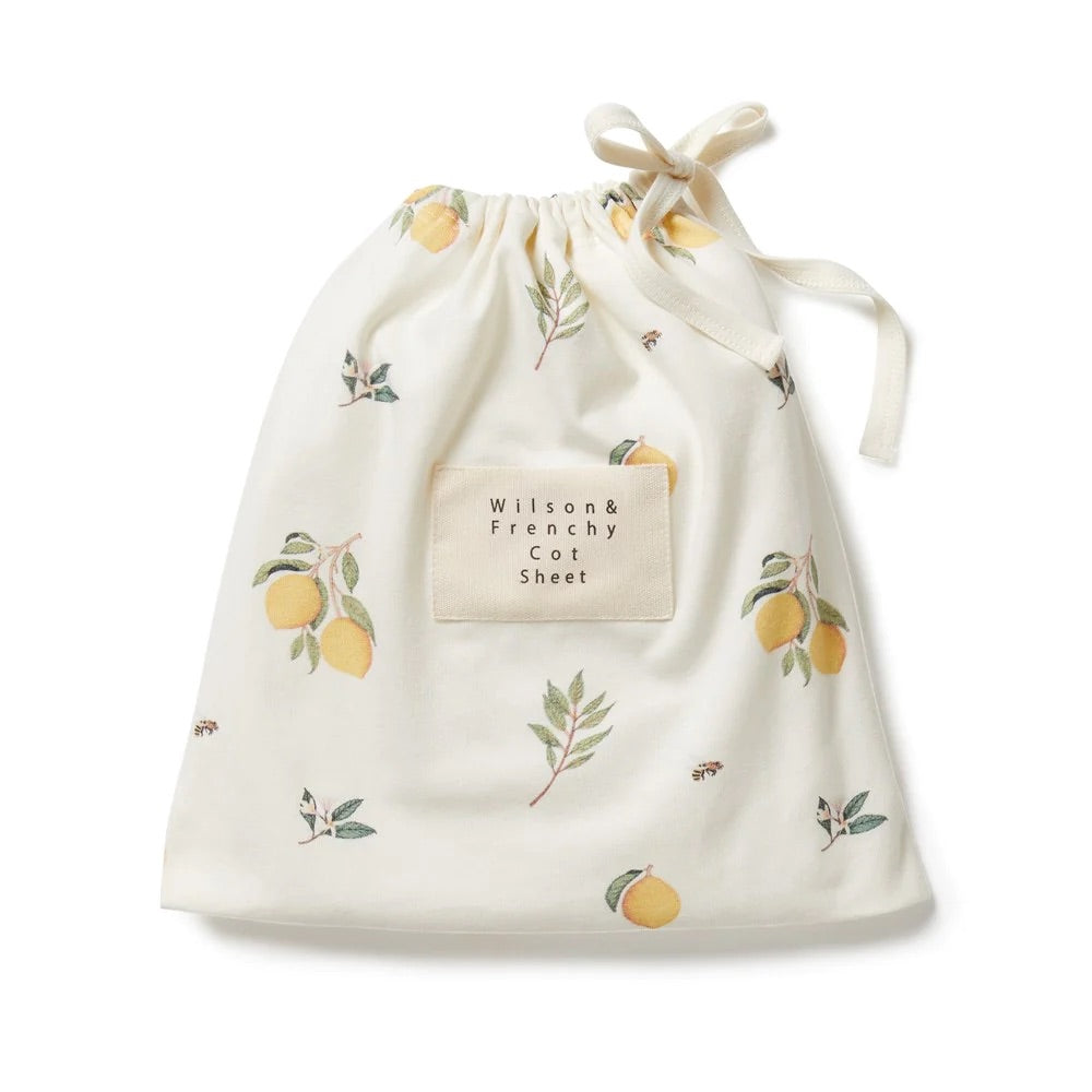 Wilson & Frenchy Organic Cotton Cot Sheet