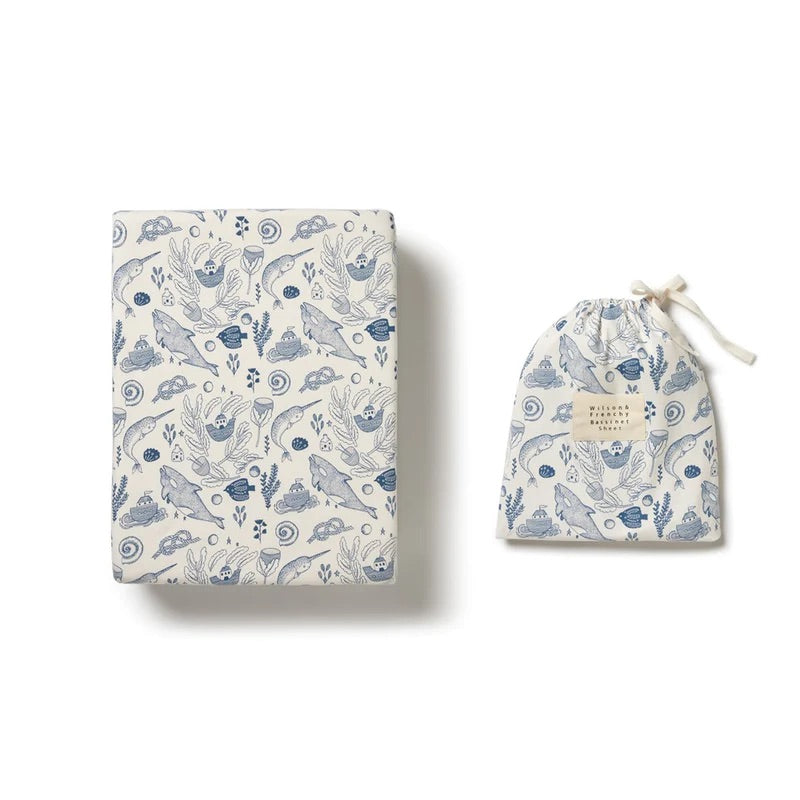 Wilson & Frenchy Organic Bassinet Sheet