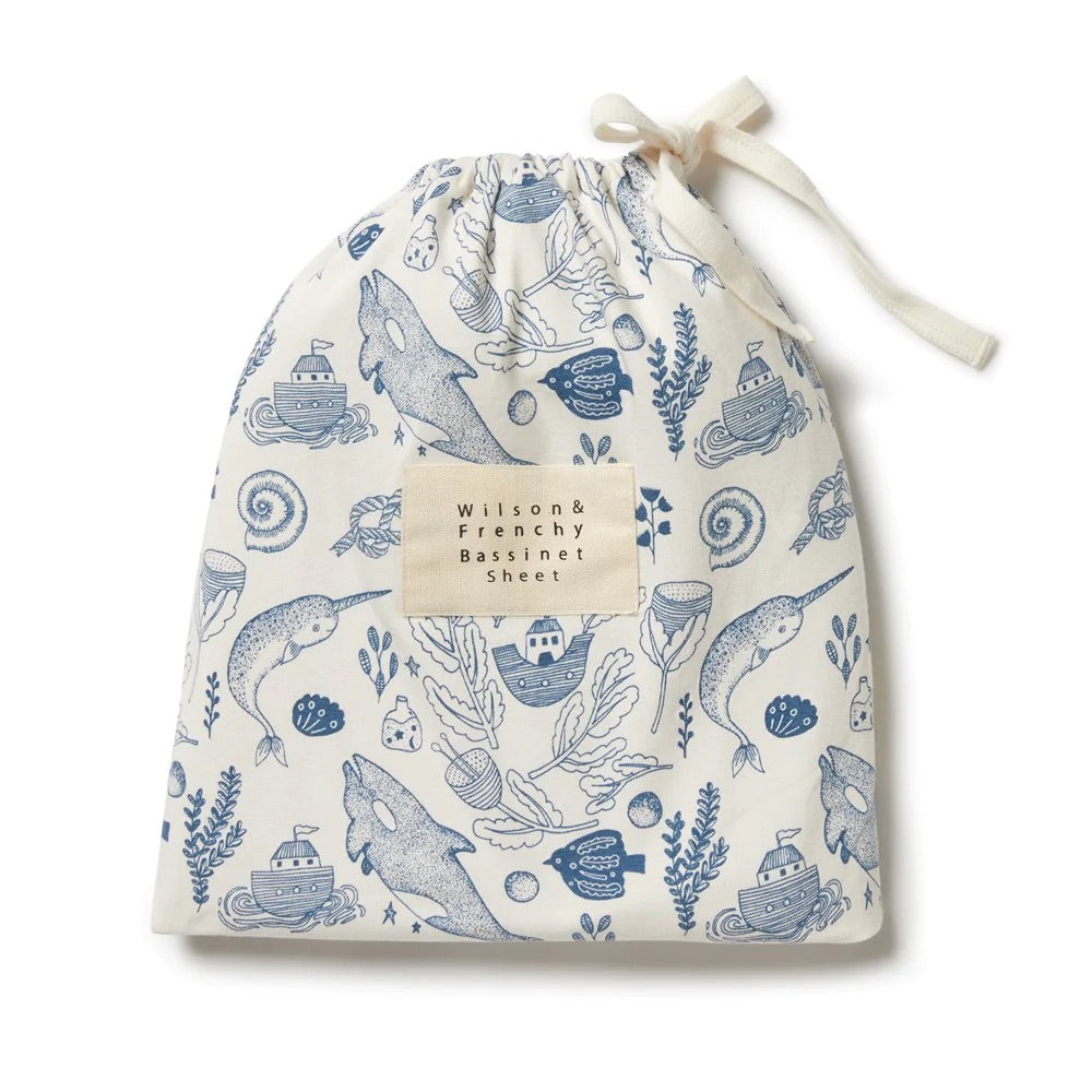 Wilson & Frenchy Organic Cotton Cot Sheet