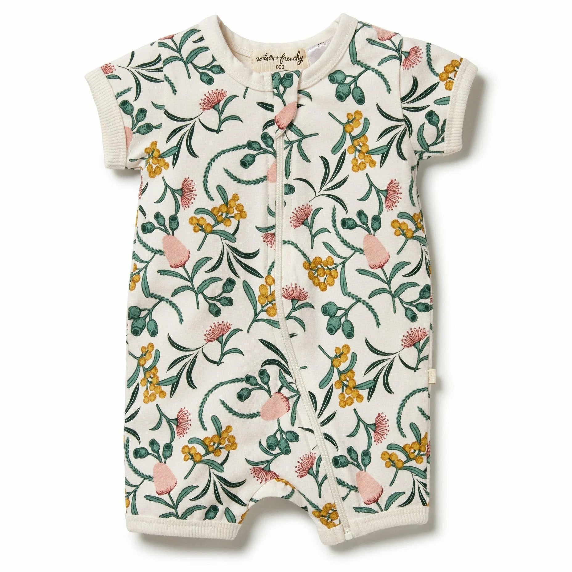 Nixie Fleur Organic Boyleg Zipsuit