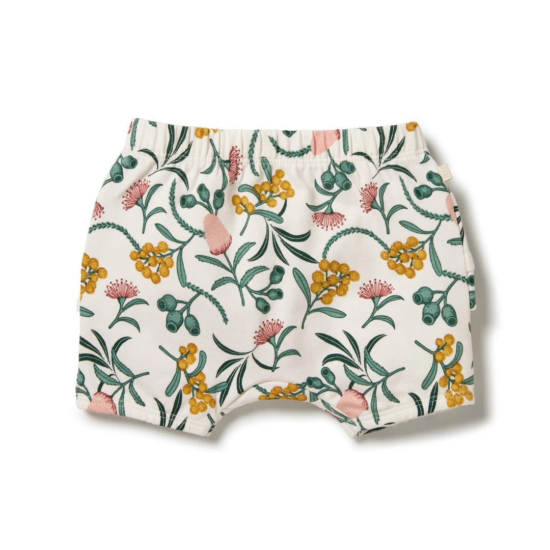 Nixie Fleur Organic Ruffle Shorts