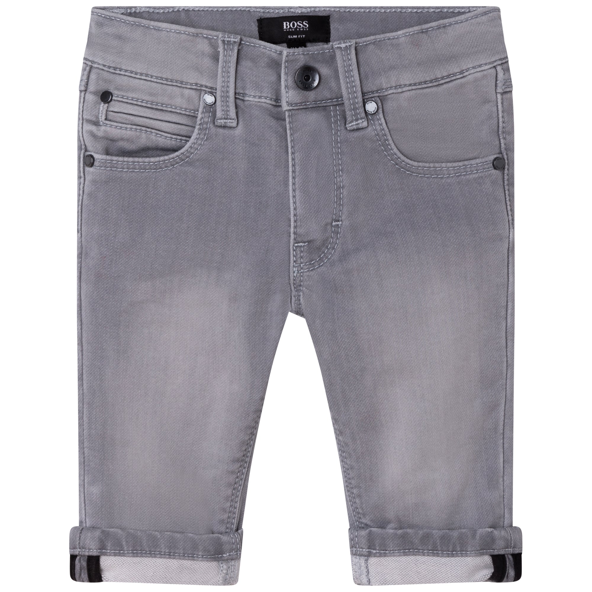 BOSS LIGHT GREY TODDLER DENIM JEANS