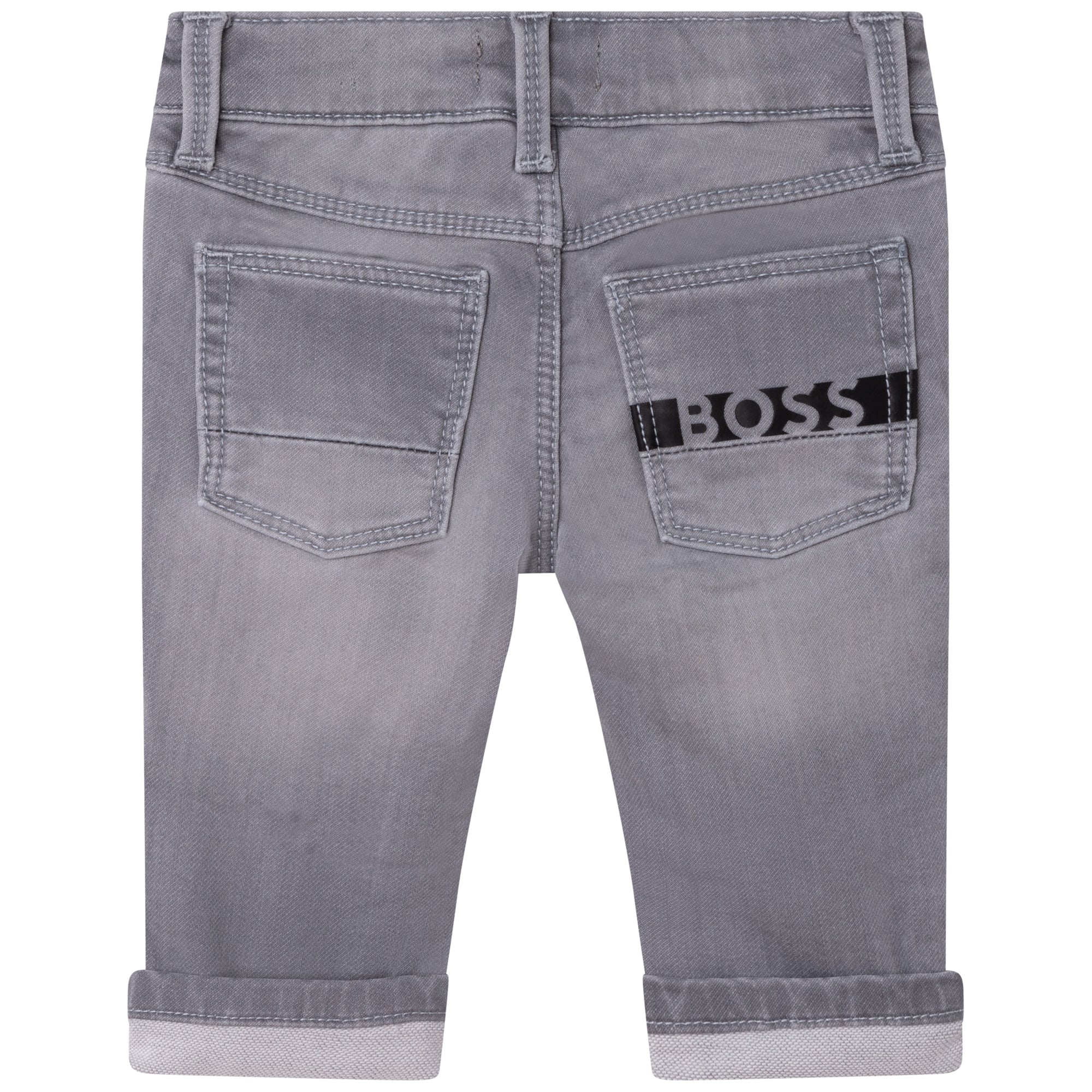 BOSS LIGHT GREY TODDLER DENIM JEANS