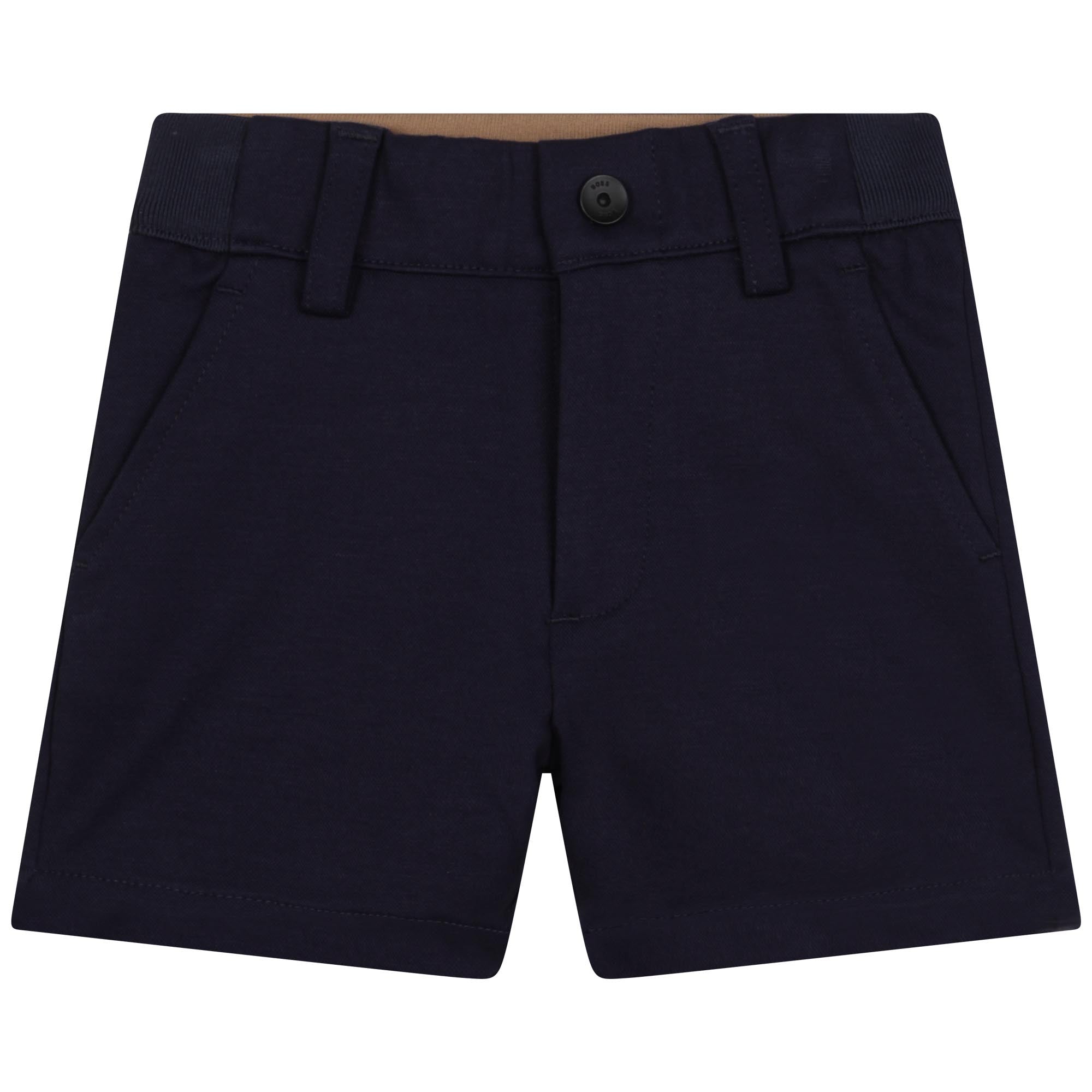 BOSS TODDLER NAV SUIT SHORTS