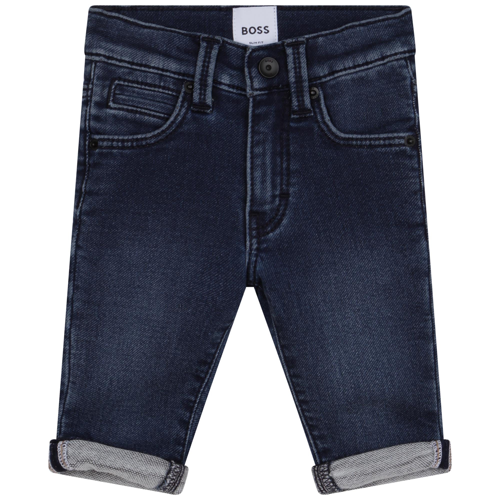 BOSS TODDLER DOUBLE STONE DENIM PANTS