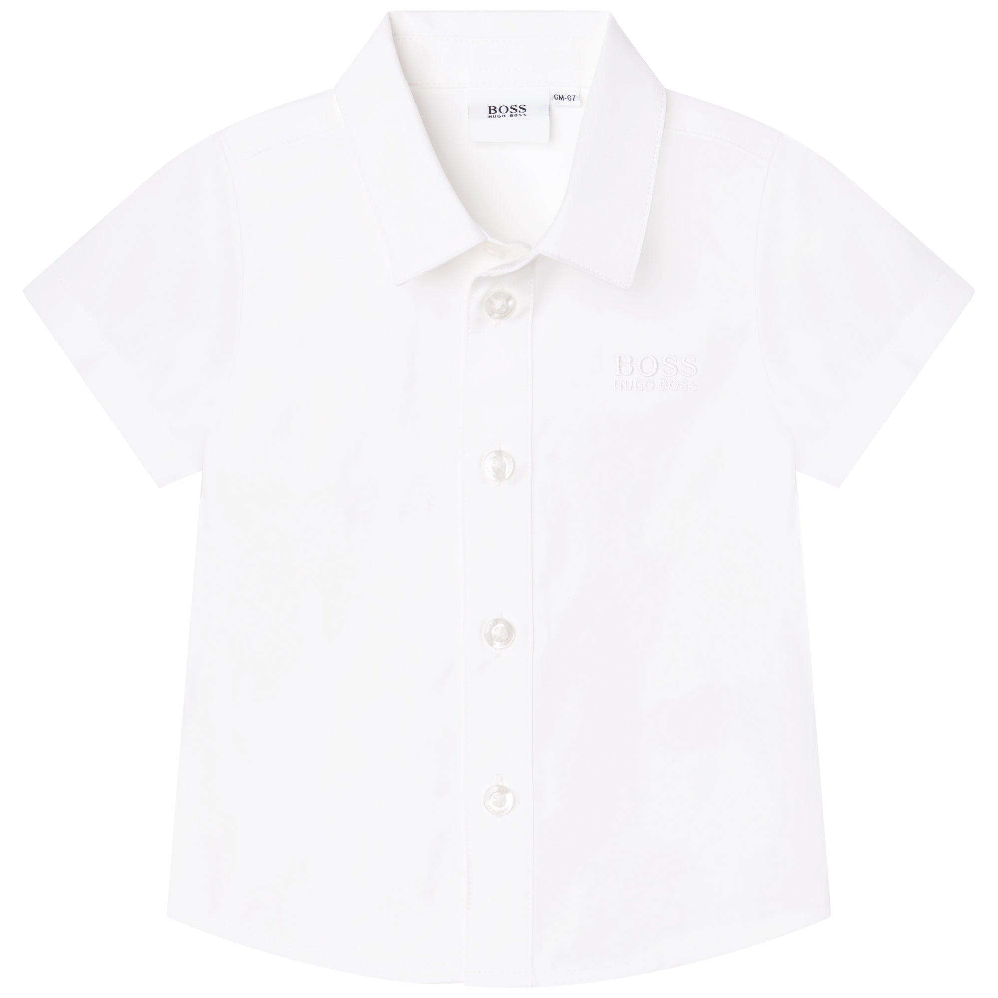 BOSS WHITE TODDLER SHIRT