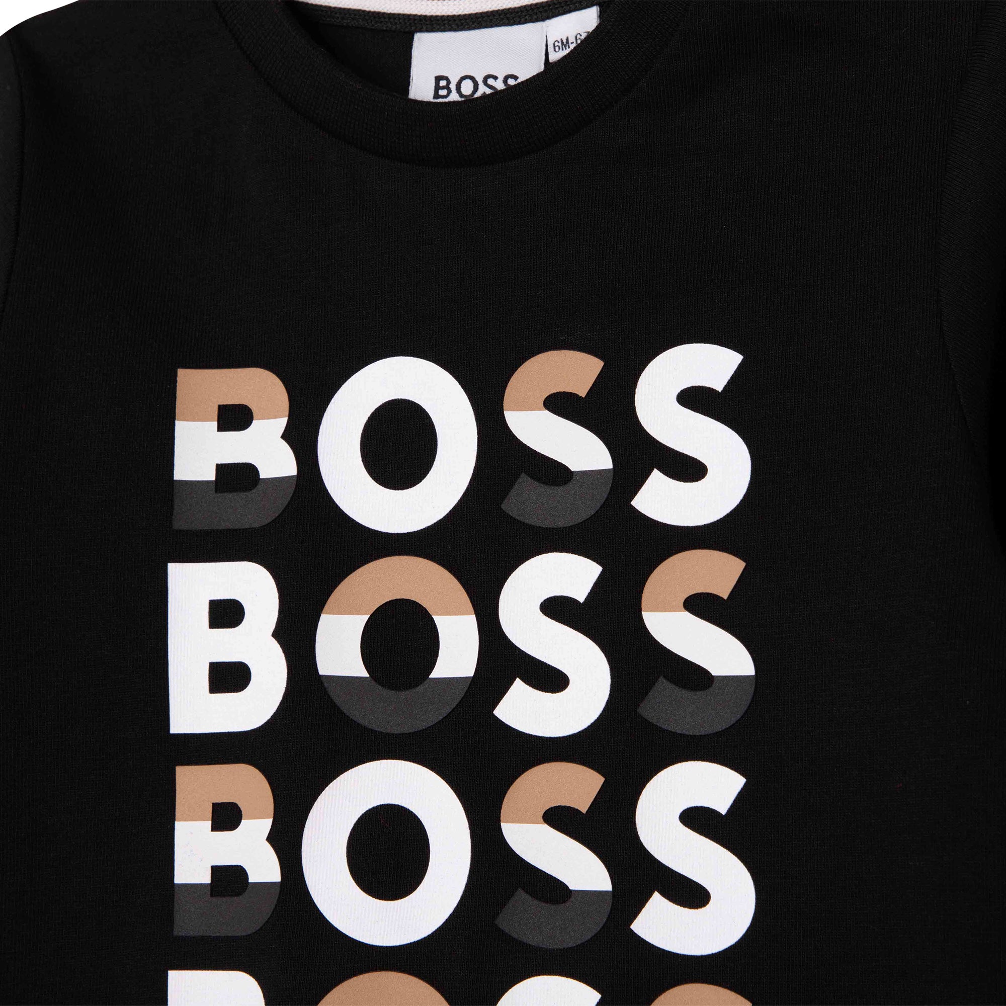 BOSS TODDLER BRANDED L/S TSHIRT