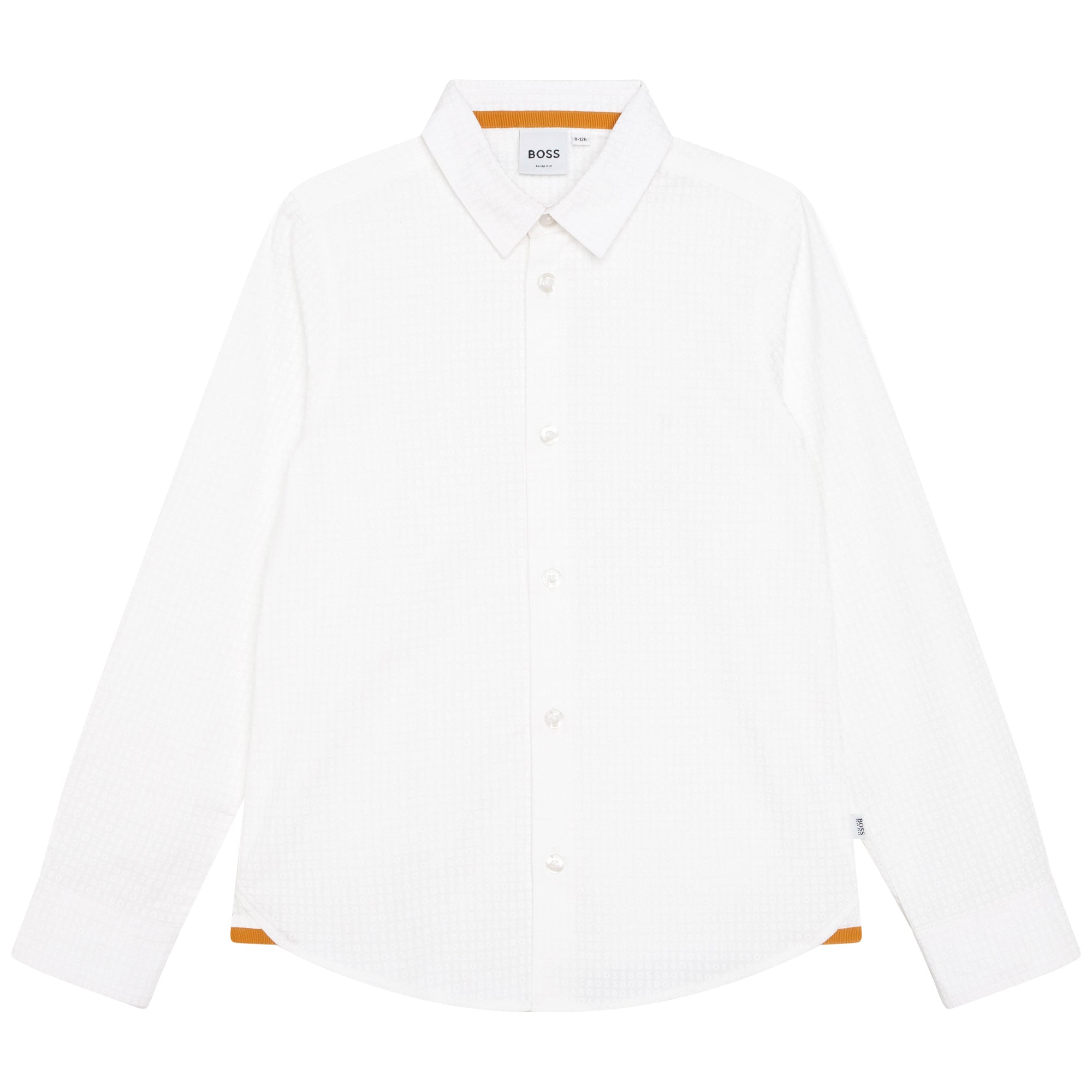 BOSS PRINTED LONG SLEEVED SHIRT