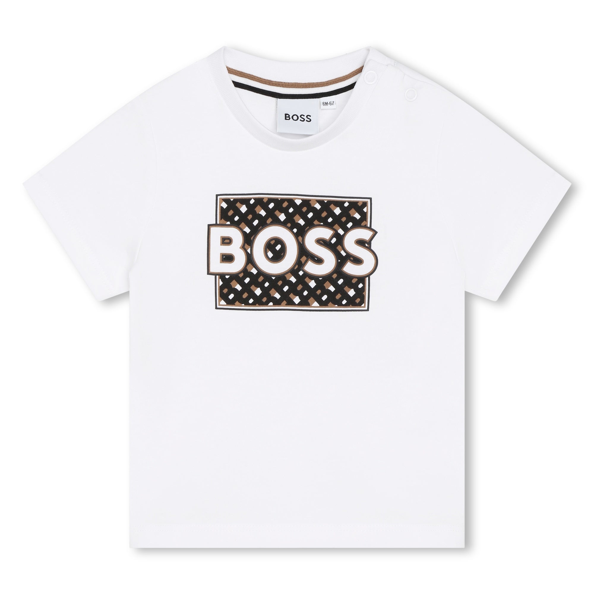 BOSS WHITE TODDLER T-SHIRT ML